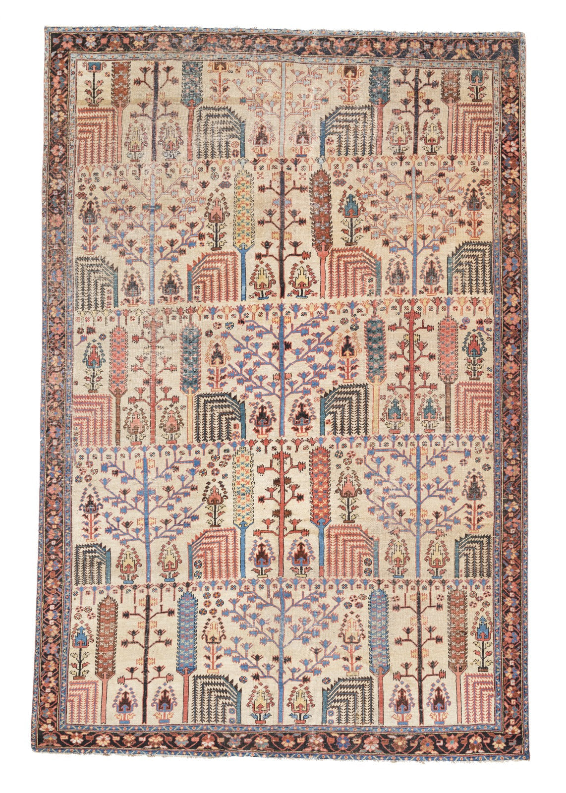 Antique Bakhshayesh Rug 7' 8'' x 11' 7''
