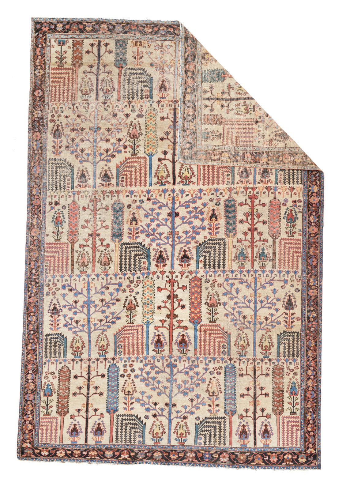 Antique Bakhshayesh Rug 7' 8'' x 11' 7''