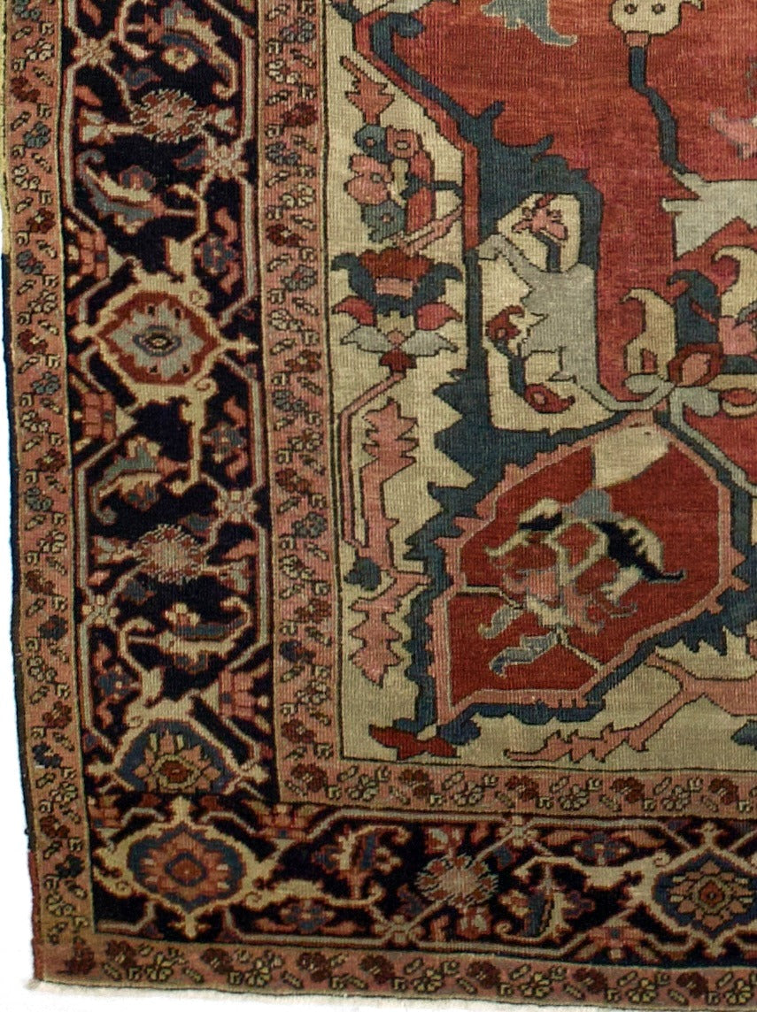 Antique Serapi Rug 8'5" x 11' 5"