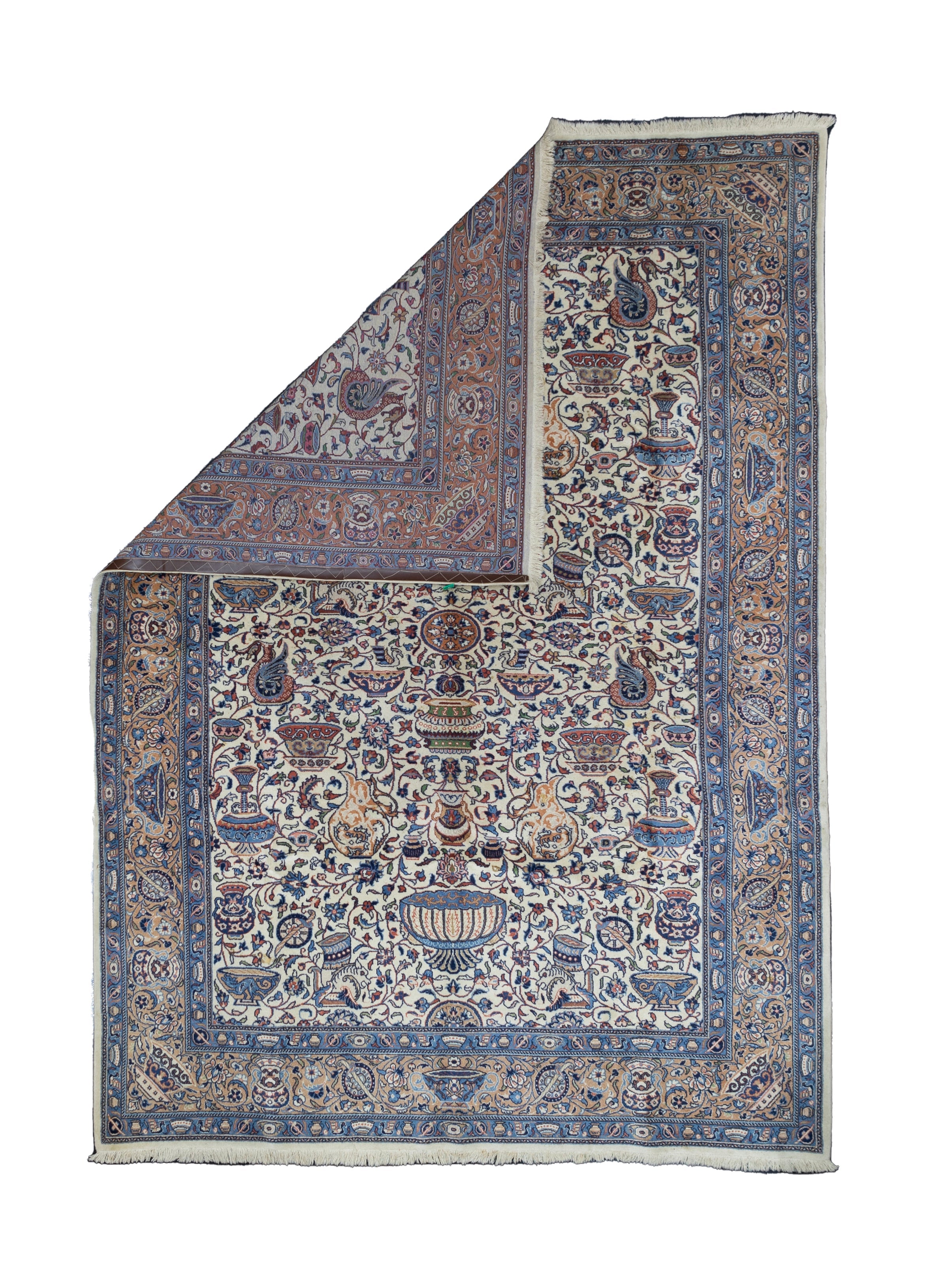 Vintage Sarouk Rug 8' 1" x 11' 2"
