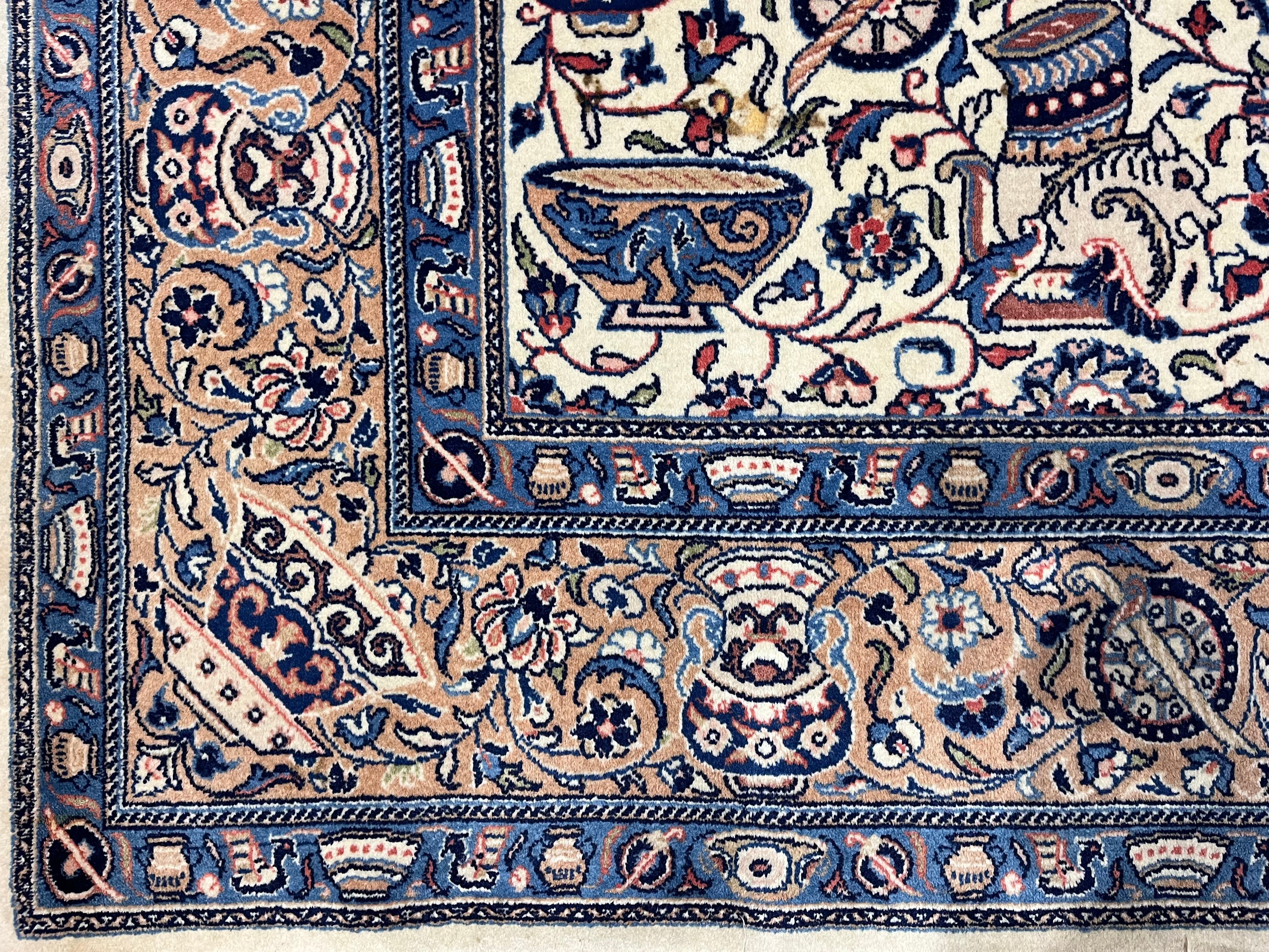 Vintage Sarouk Rug 8' 1" x 11' 2"