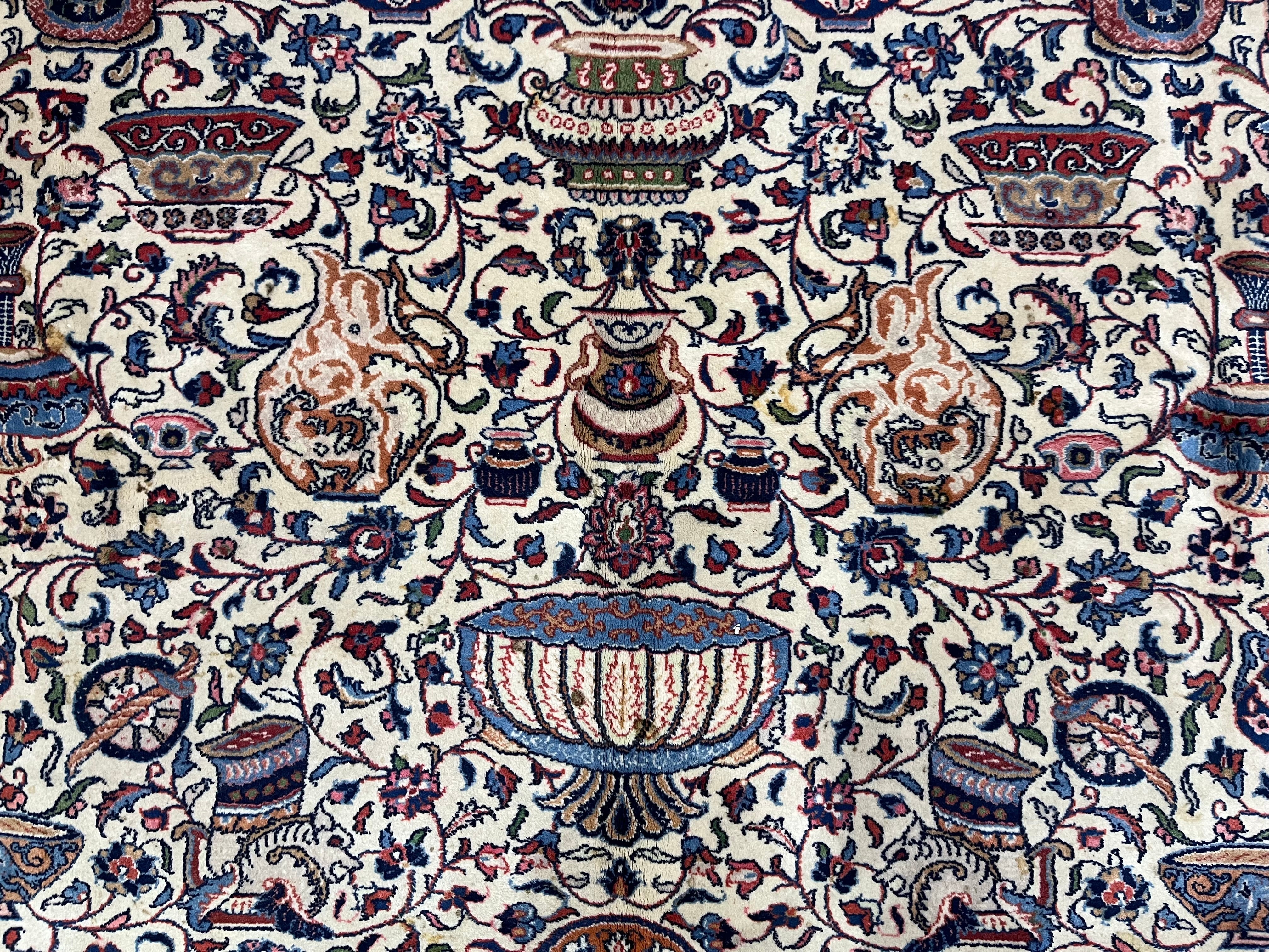 Vintage Sarouk Rug 8' 1" x 11' 2"
