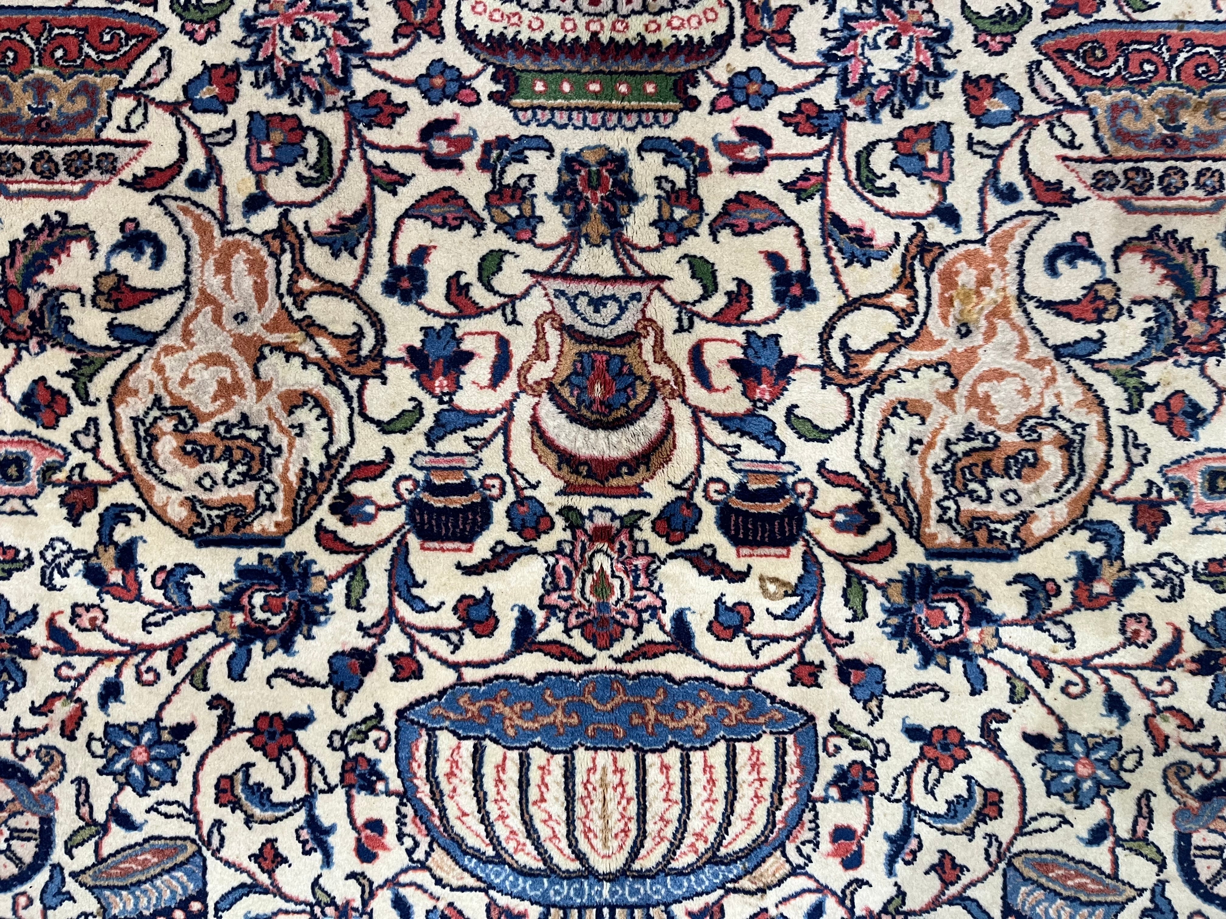 Vintage Sarouk Rug 8' 1" x 11' 2"