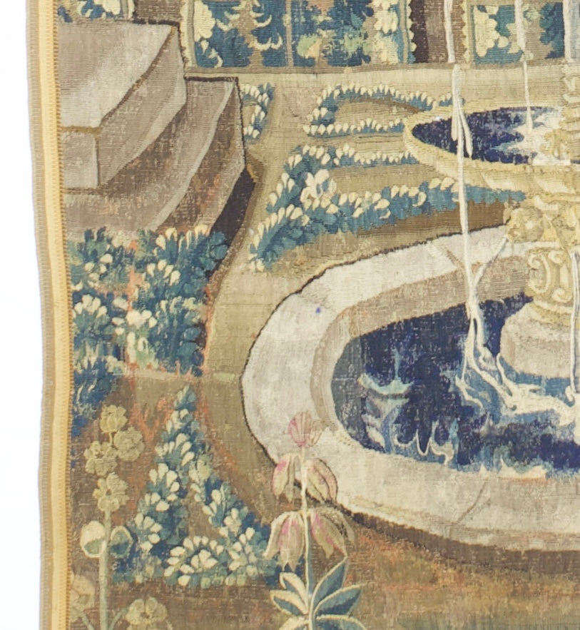 Antique French Tapestry 3'5" x 7' 1"