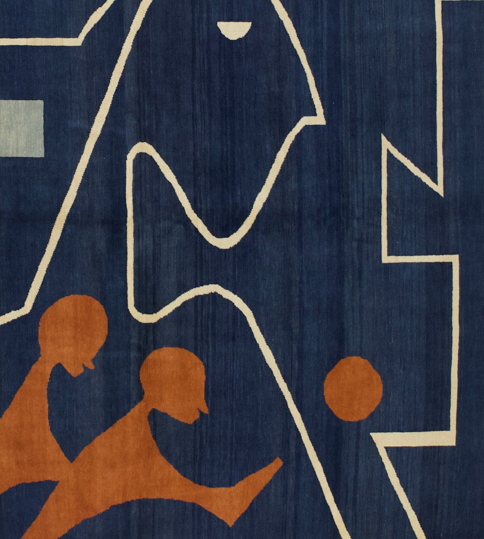 Vintage Artistic Rug (Kees Timmer) 6' 7'' x 7' 10"