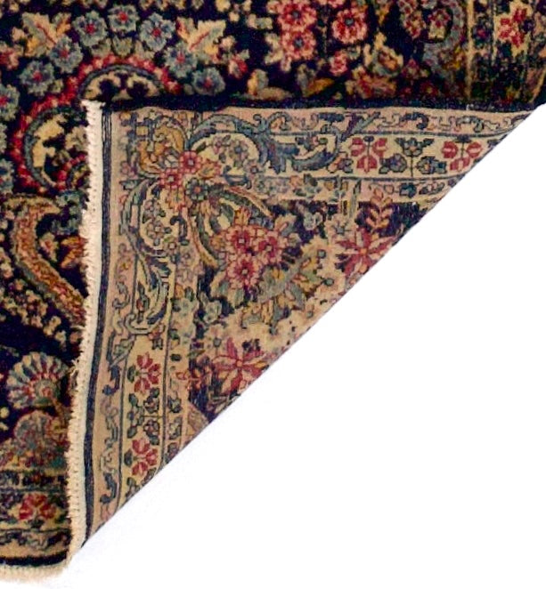 Antique Lavar Kerman 1 of pair Rug 3' 0" x 5' 0"