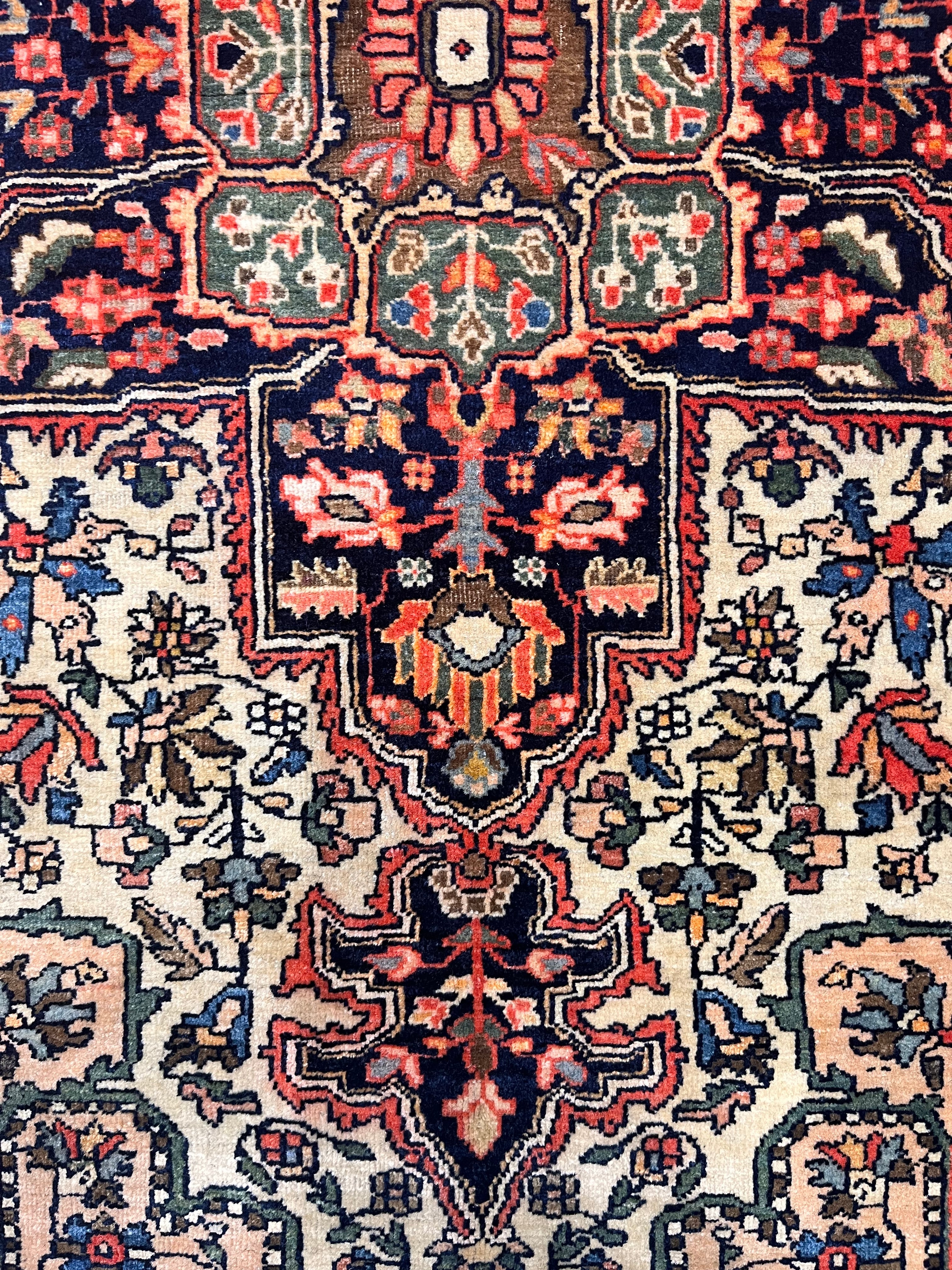 Antique Farahan Sarouk Rug 3' 3" x 4' 10"