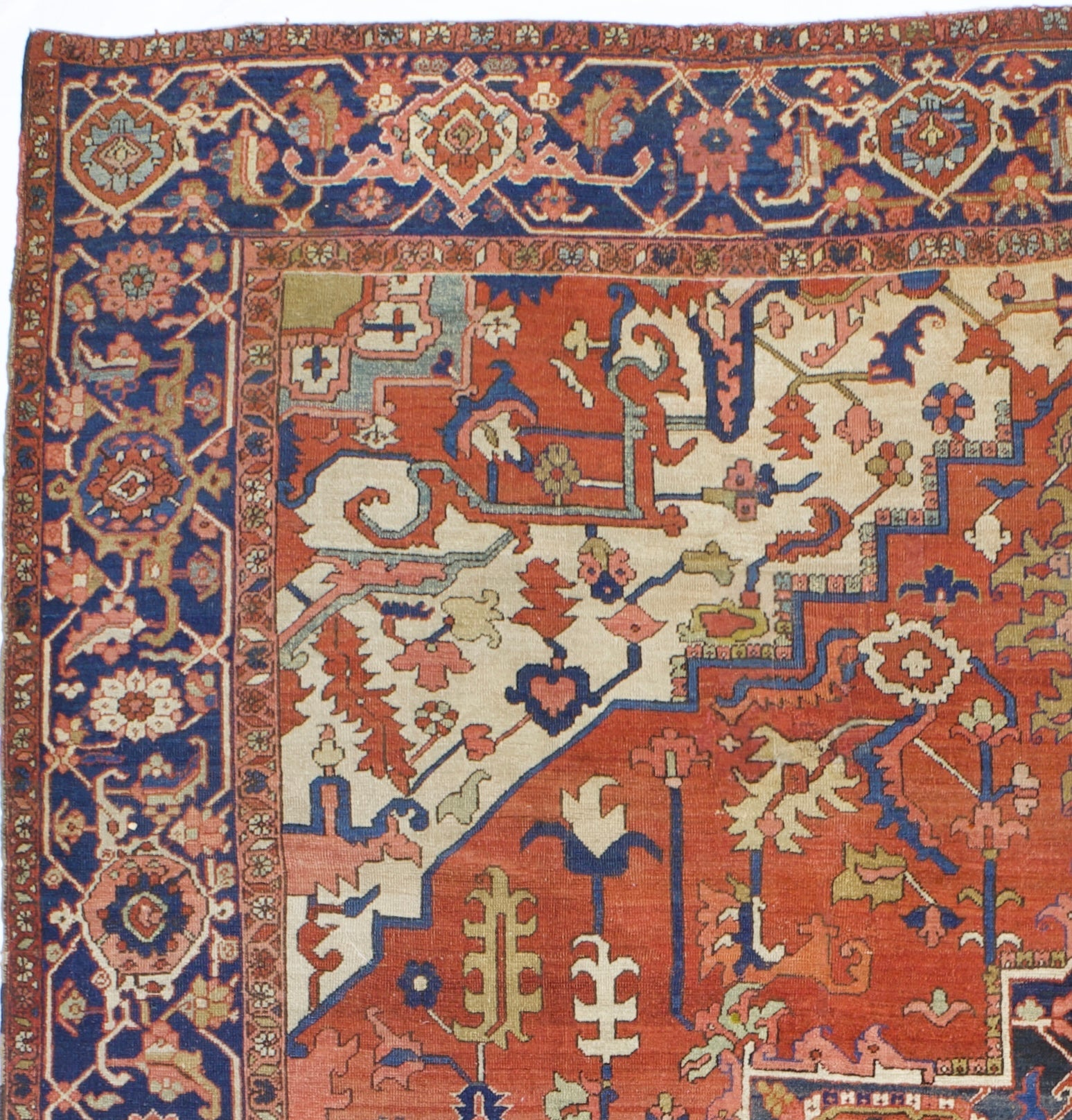 Antique Serapi Rug 9'4" x 11' 0"