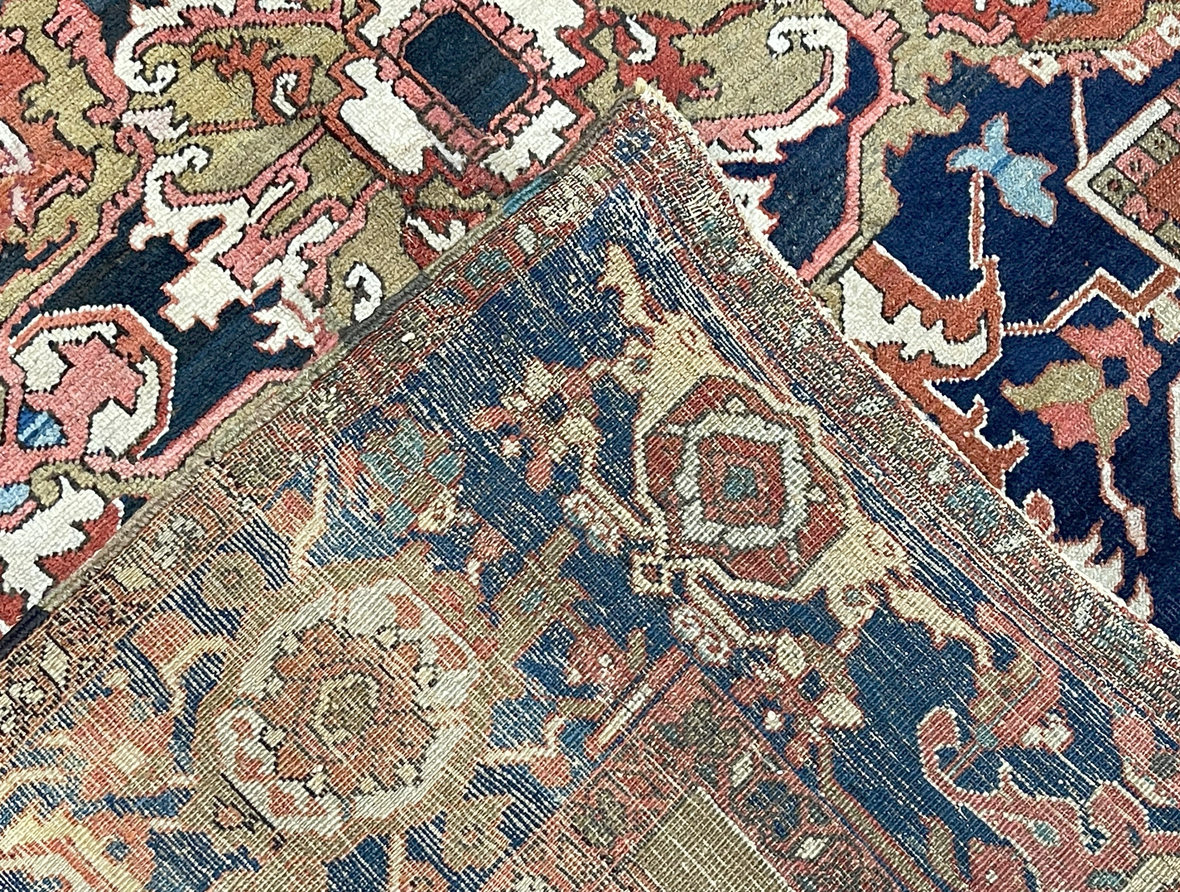 Antique Serapi Rug 9'4" x 11' 0"