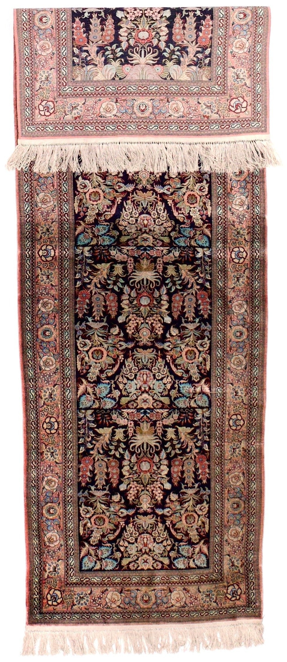Silk Qum Runner 2' 1'' x 8' 0"