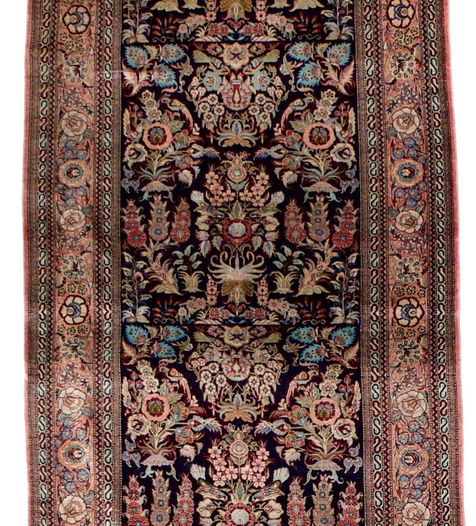 Silk Qum Runner 2' 1'' x 8' 0"