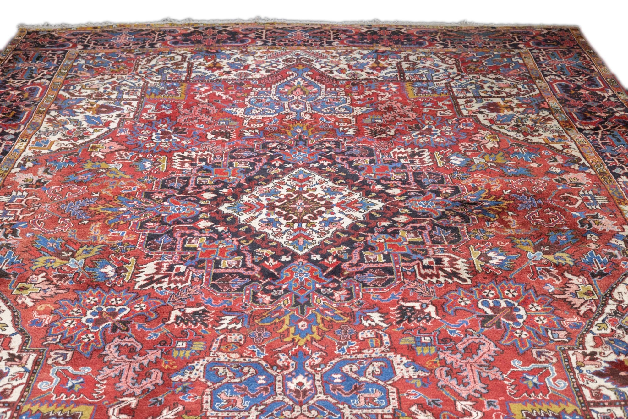 Antique Heriz Rug 9'11'' x 13'3''