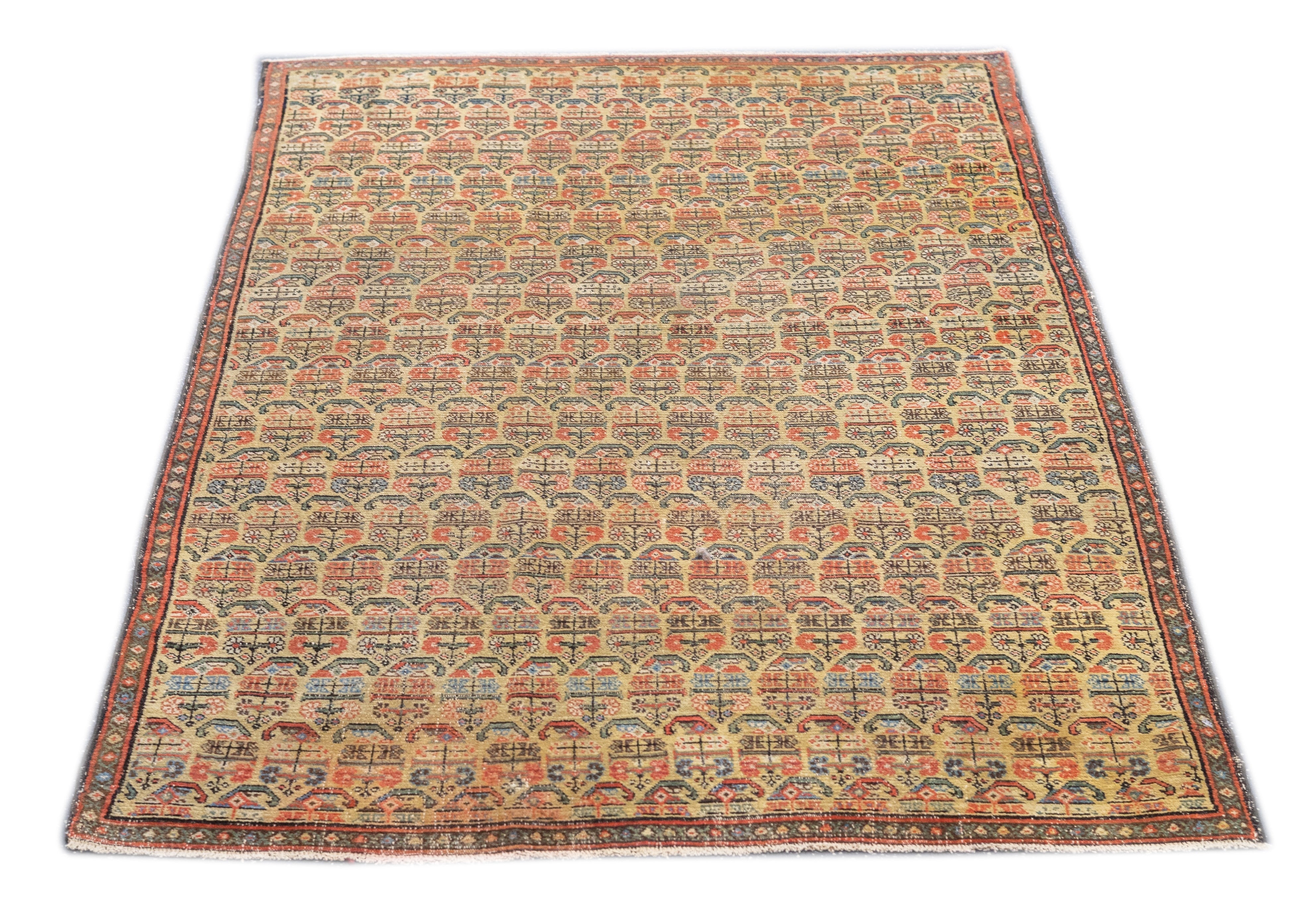 Antique Farahan Rug 3'3'' x 4'9''