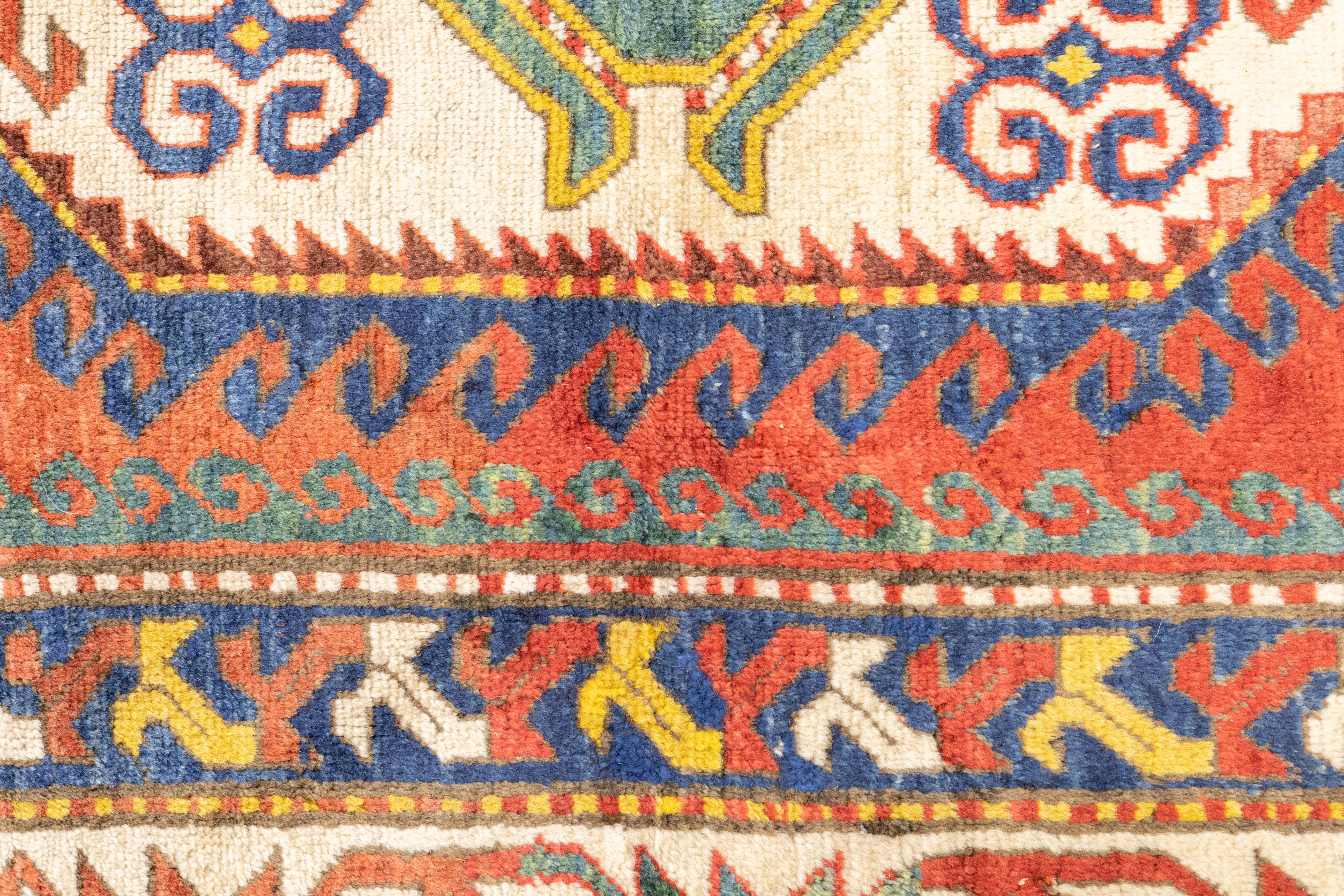 Antique Caucasian Kazak Rug 5'7'' x 8'0''