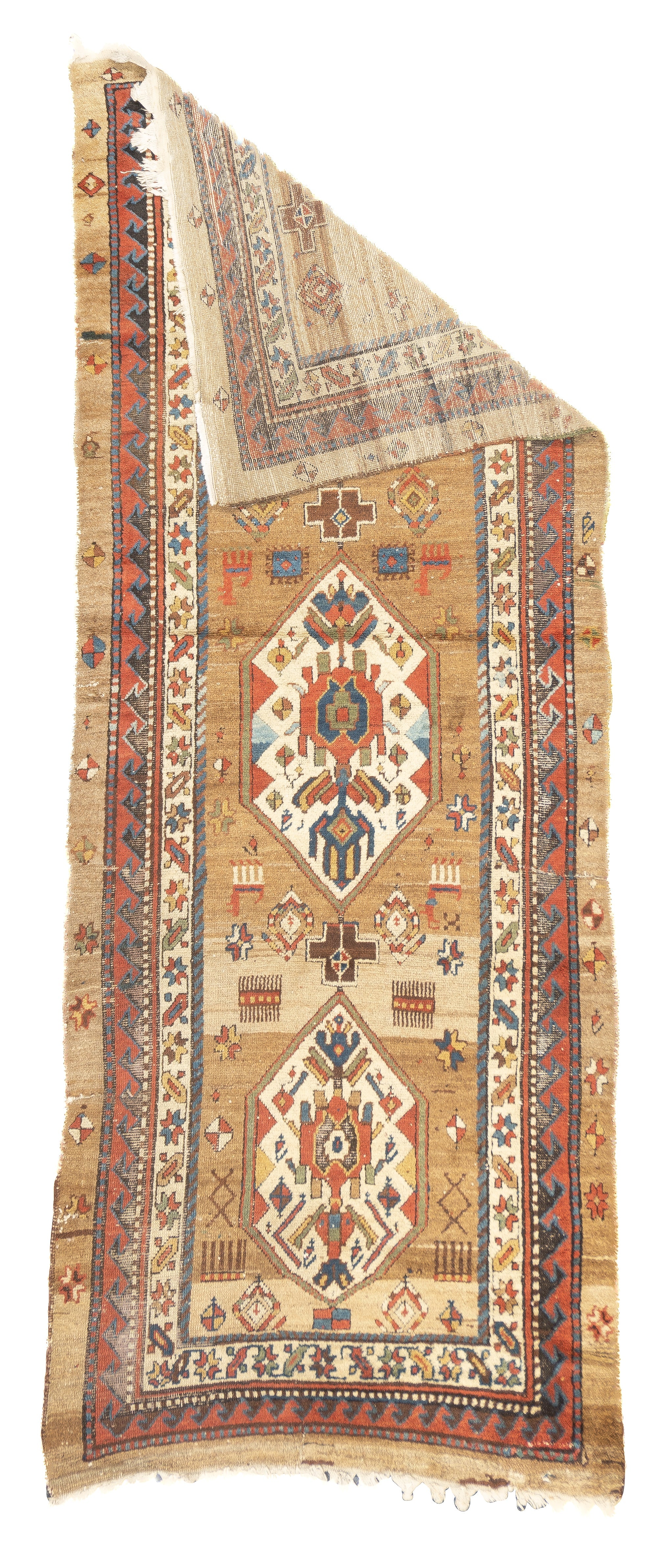 Antique Bakhshayesh Rug 3'6'' x 8'9''