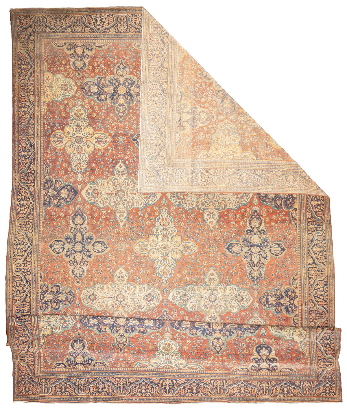 Antique Farahan Sarouk Rug 12'0" x 17'9''