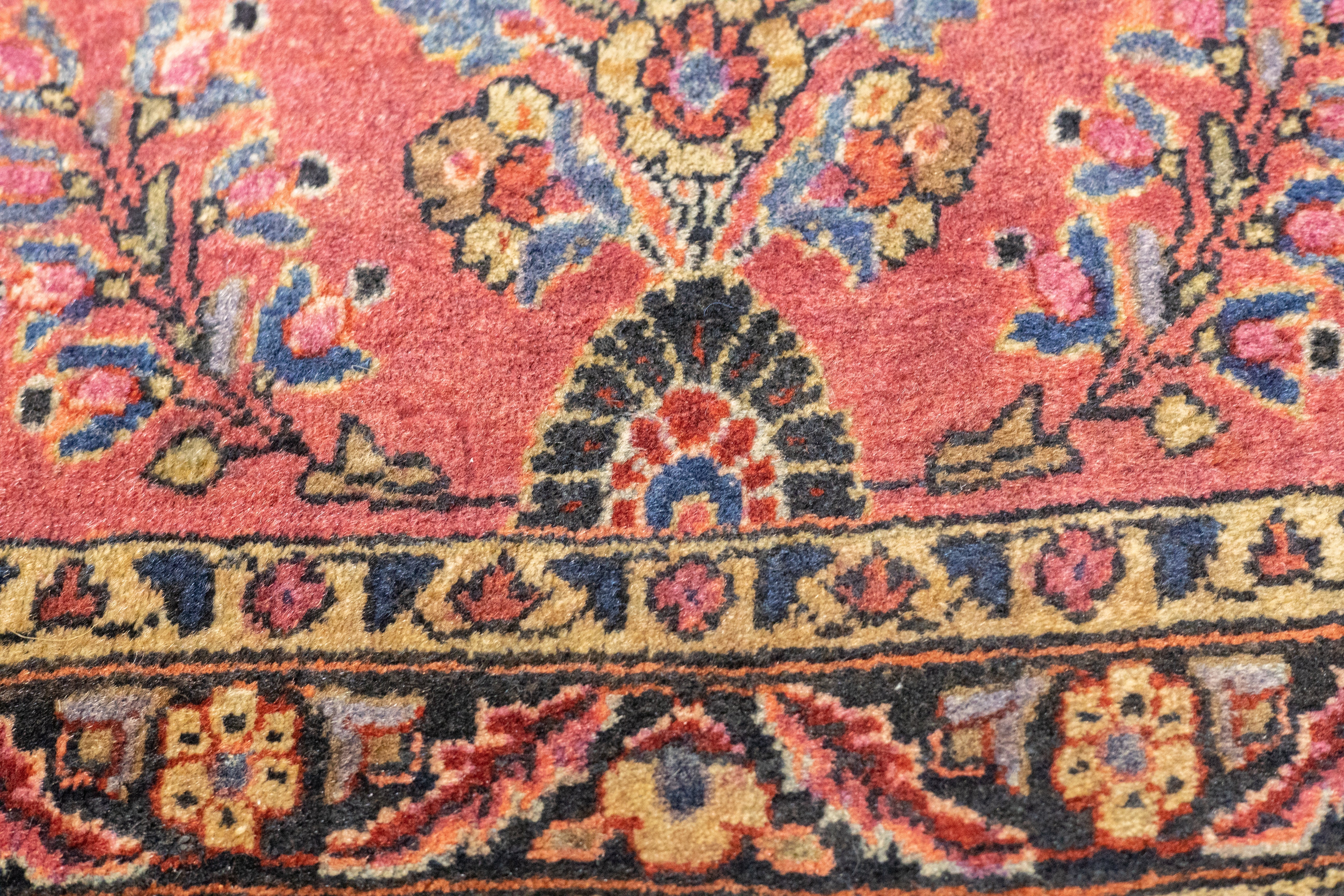 Antique Sarouk Rug 1'11'' x 2'6''