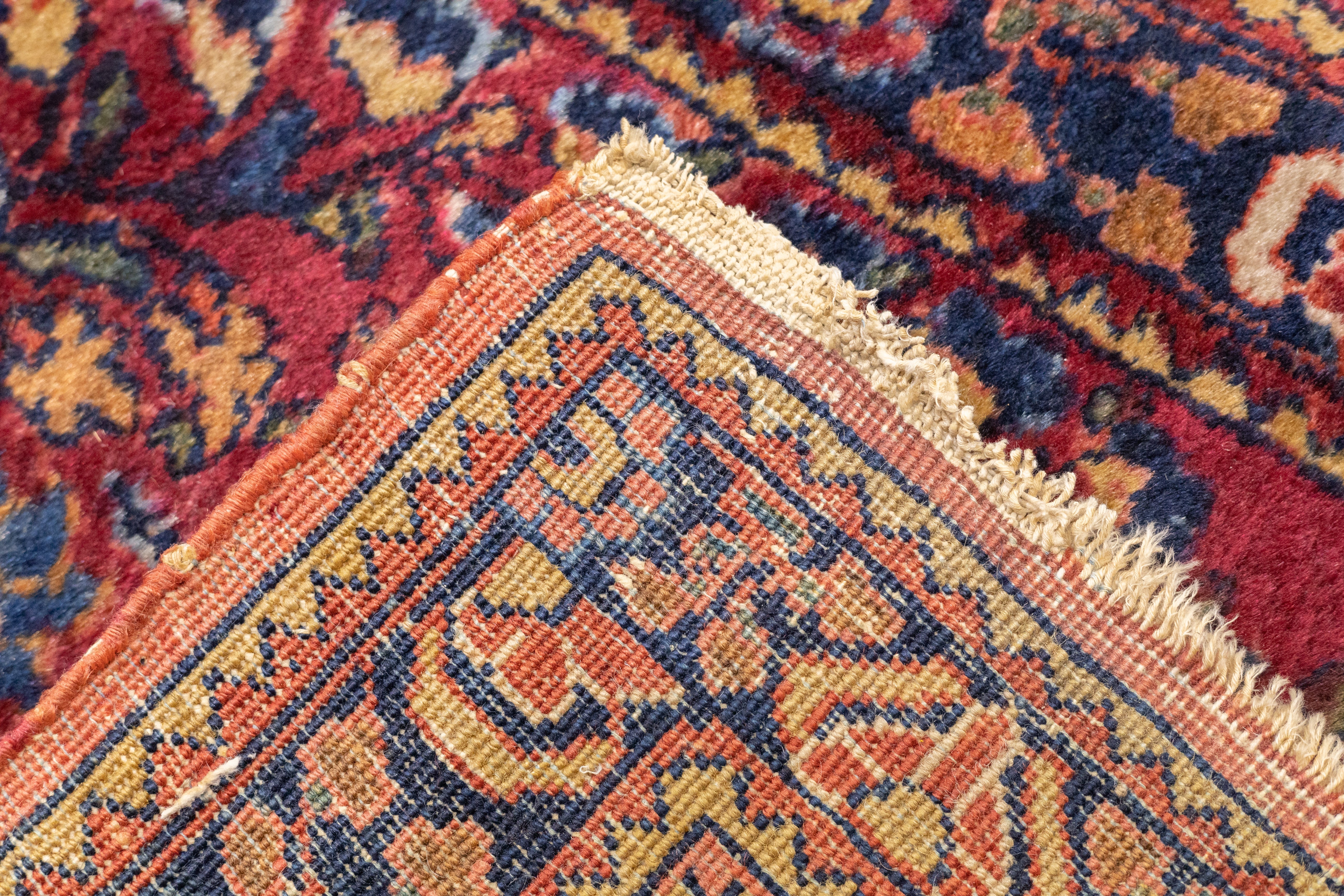 Antique Sarouk Rug 2'0" x 2'7''
