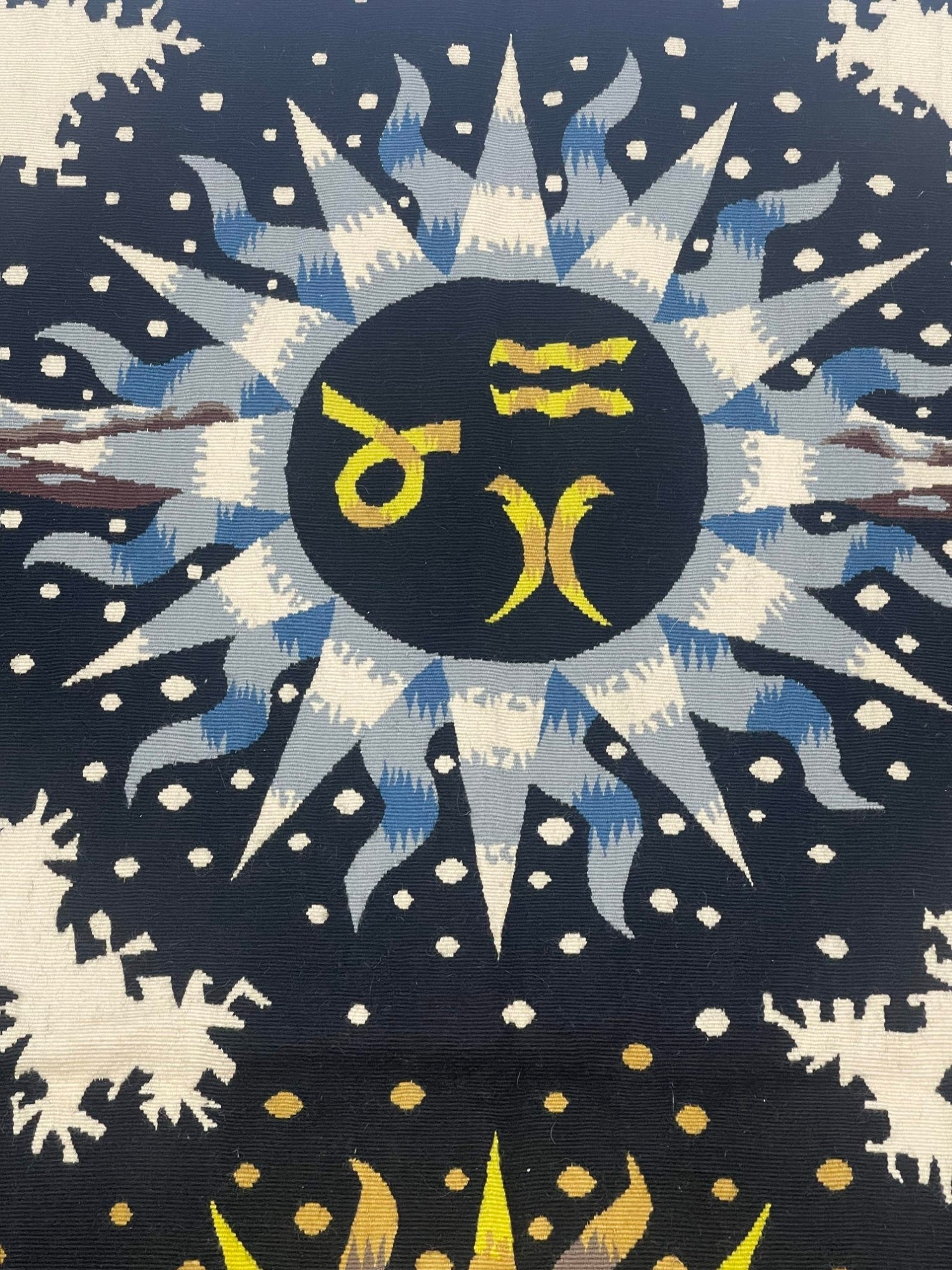 Fine mid century French tapestry signed by Jean Lurcat 4' 9'' x 6' 7''