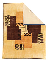 French Art Deco Rug 7' 2'' x 9' 1''