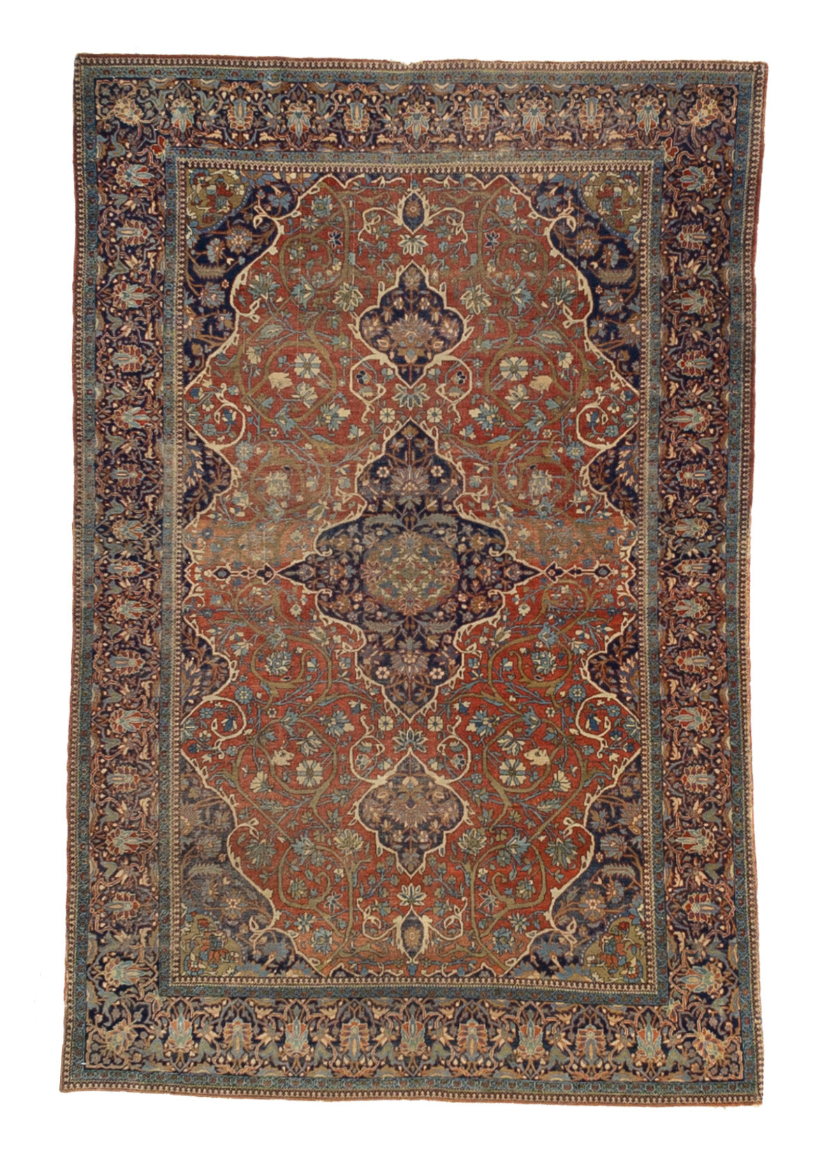 Antique Persian Mohtasham Kashan