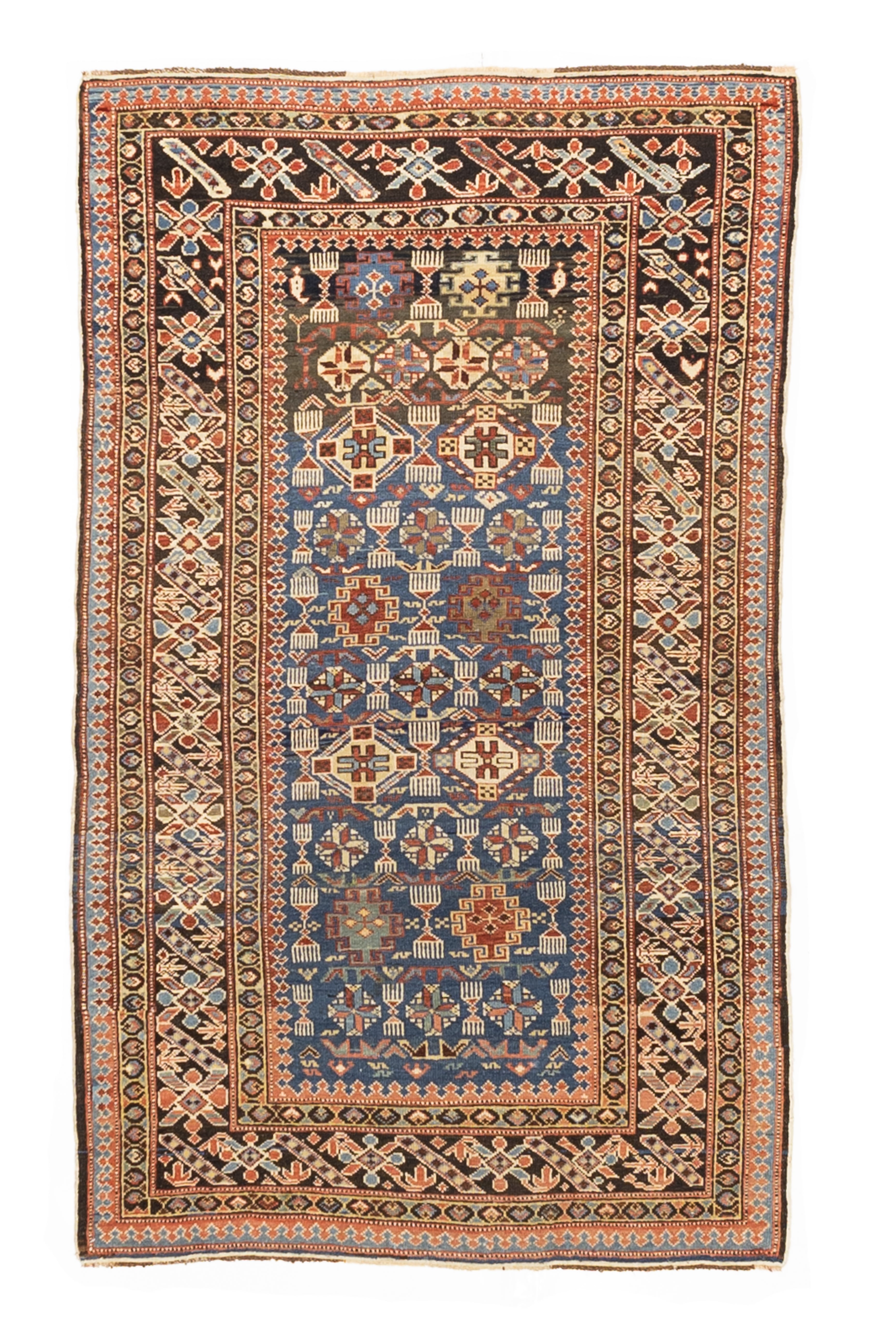 Antique Caucasian Kuba Rug 3' 10" x 6' 3''