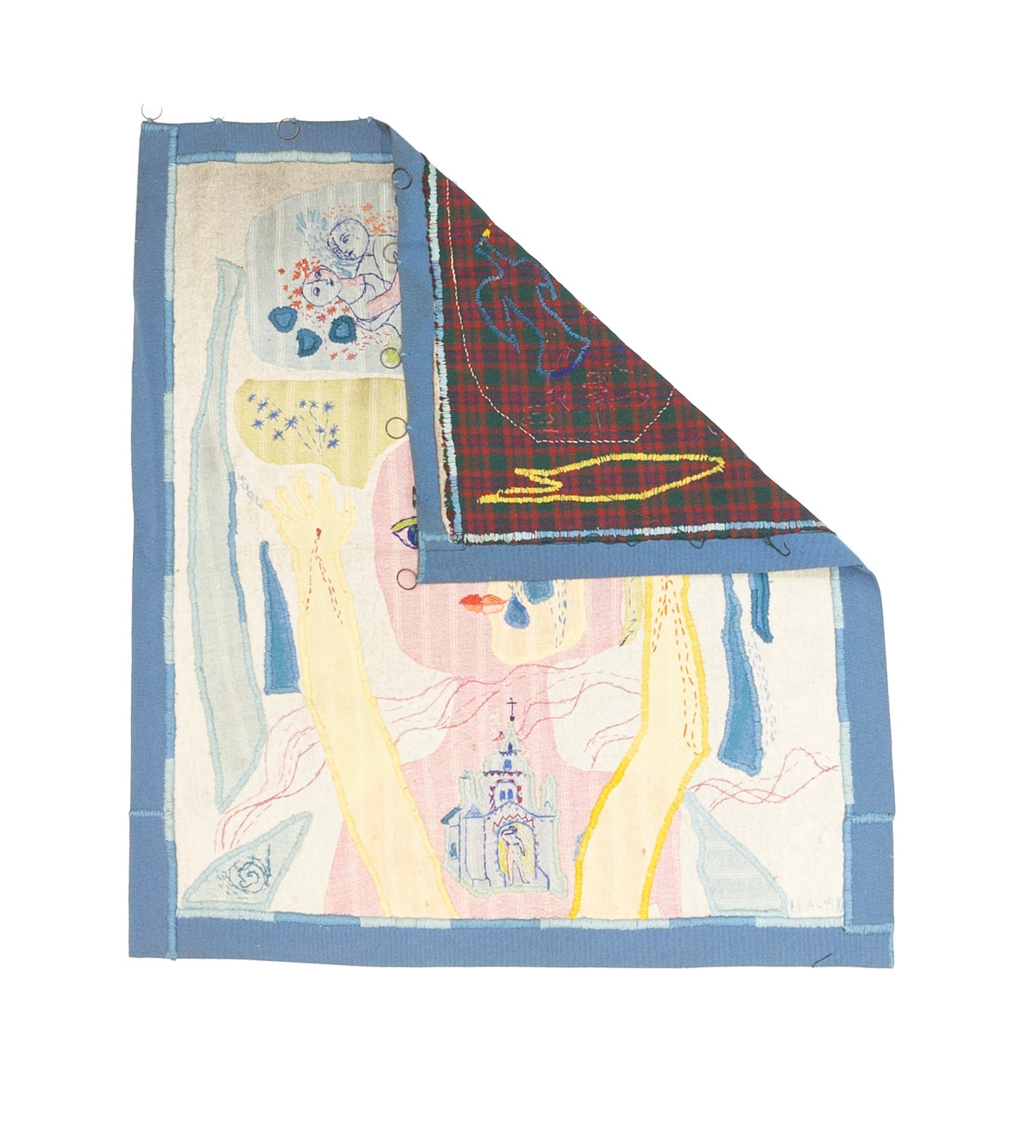 Fine European Mid Century Artist Tapestry 4' 5" x 5' 1"