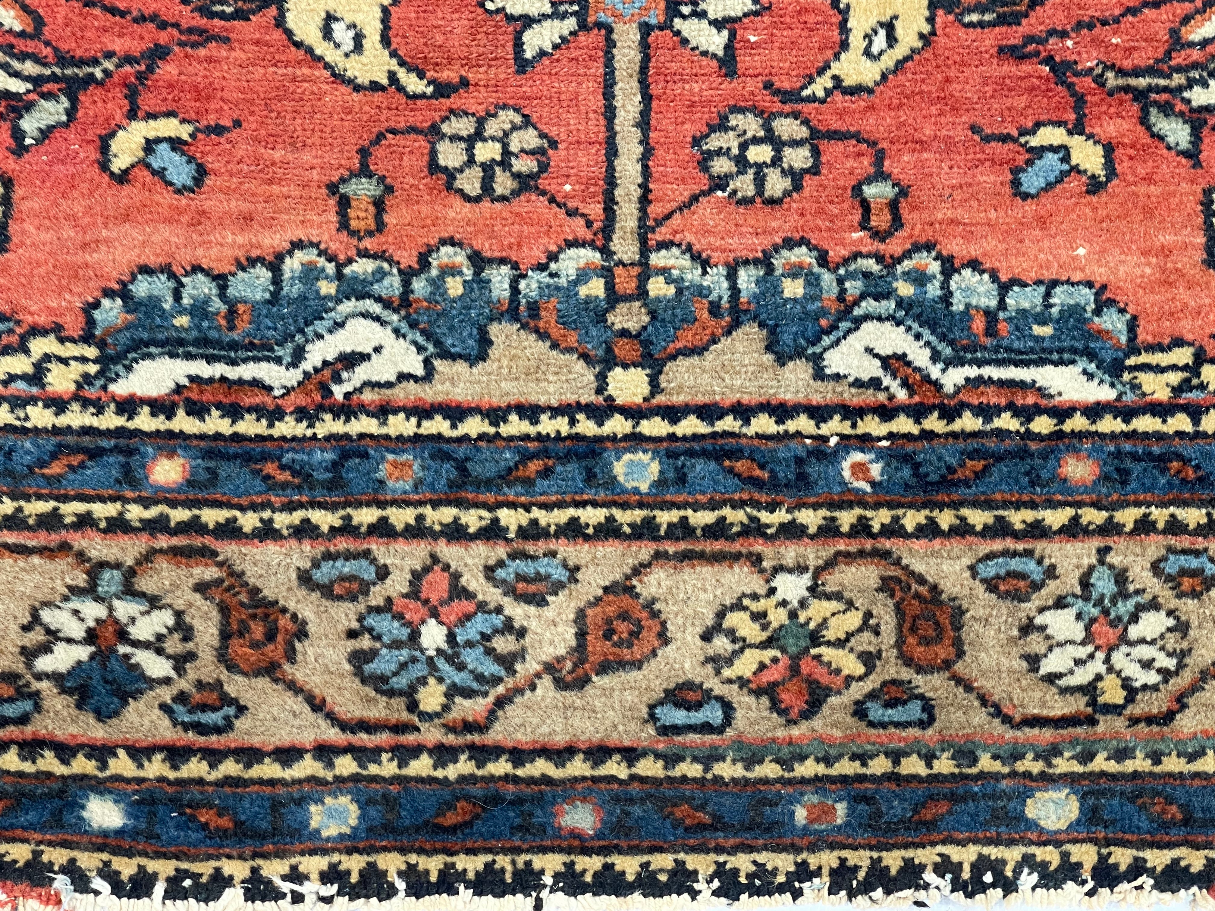 Fine Antique Malayer Wool Rug 3' 0" x 5' 0"