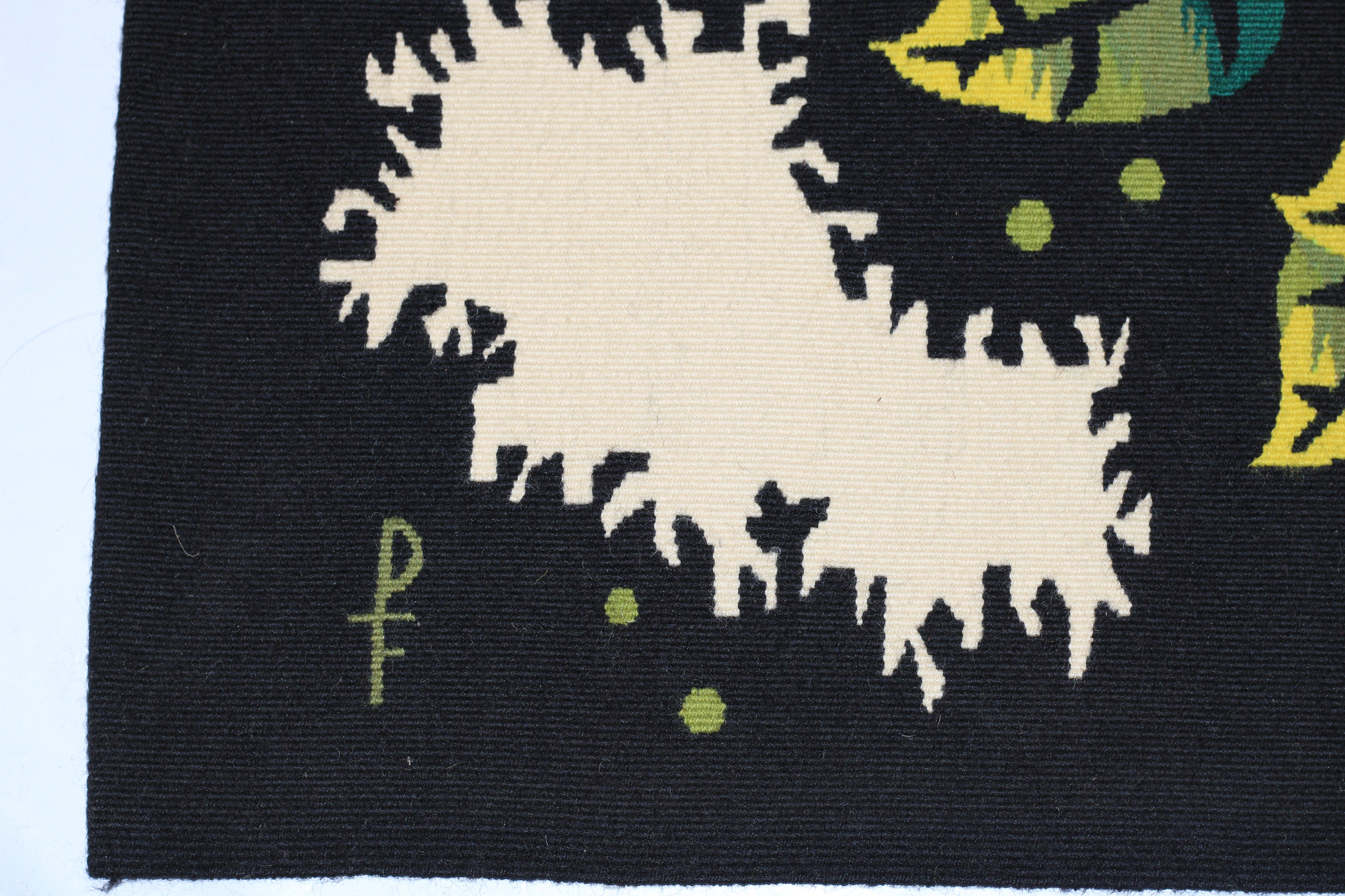 Mid Century Tapestry Signed Jean Picard Le Doux 4' 10" x 6' 6"