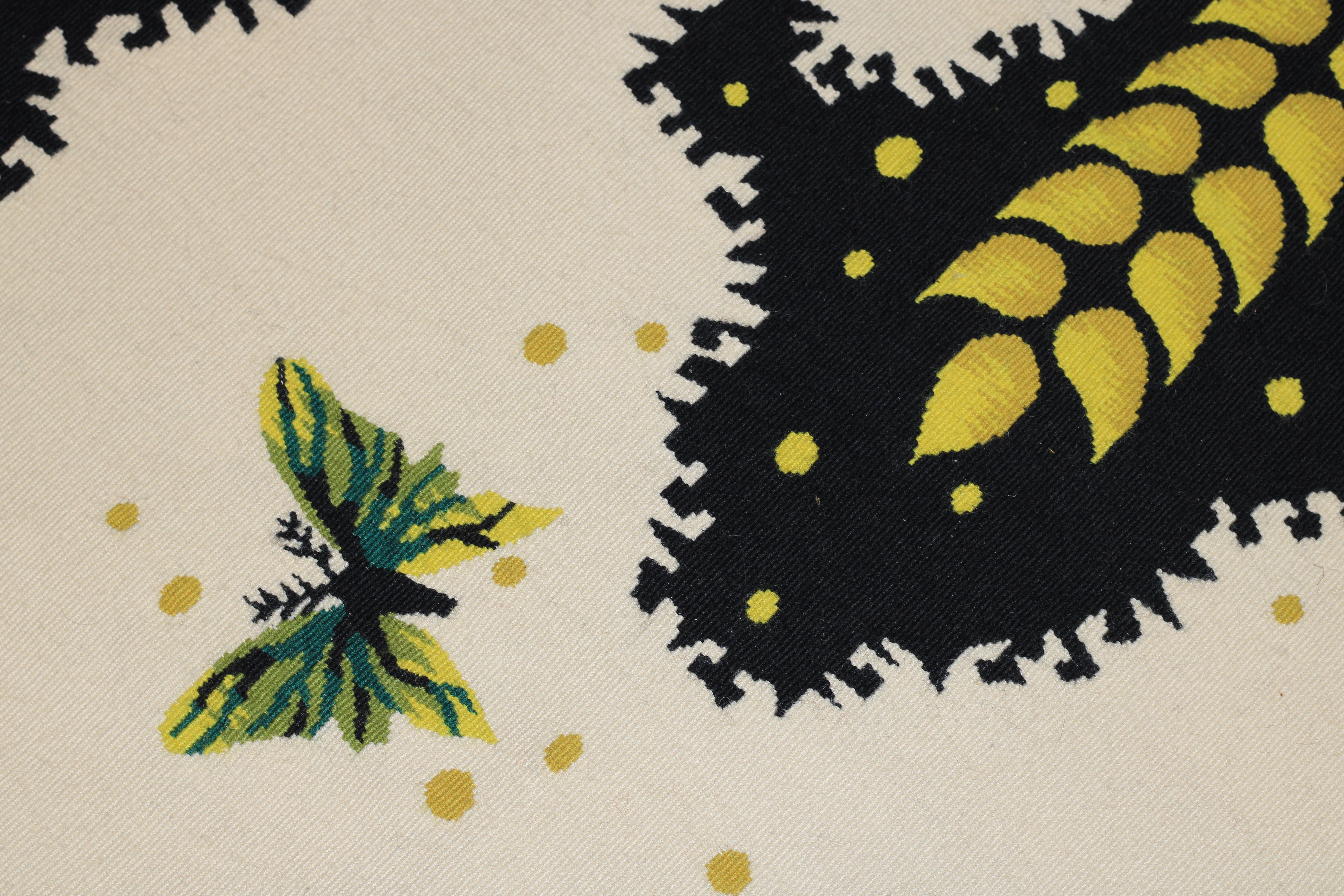 Mid Century Tapestry Signed Jean Picard Le Doux 4' 10" x 6' 6"