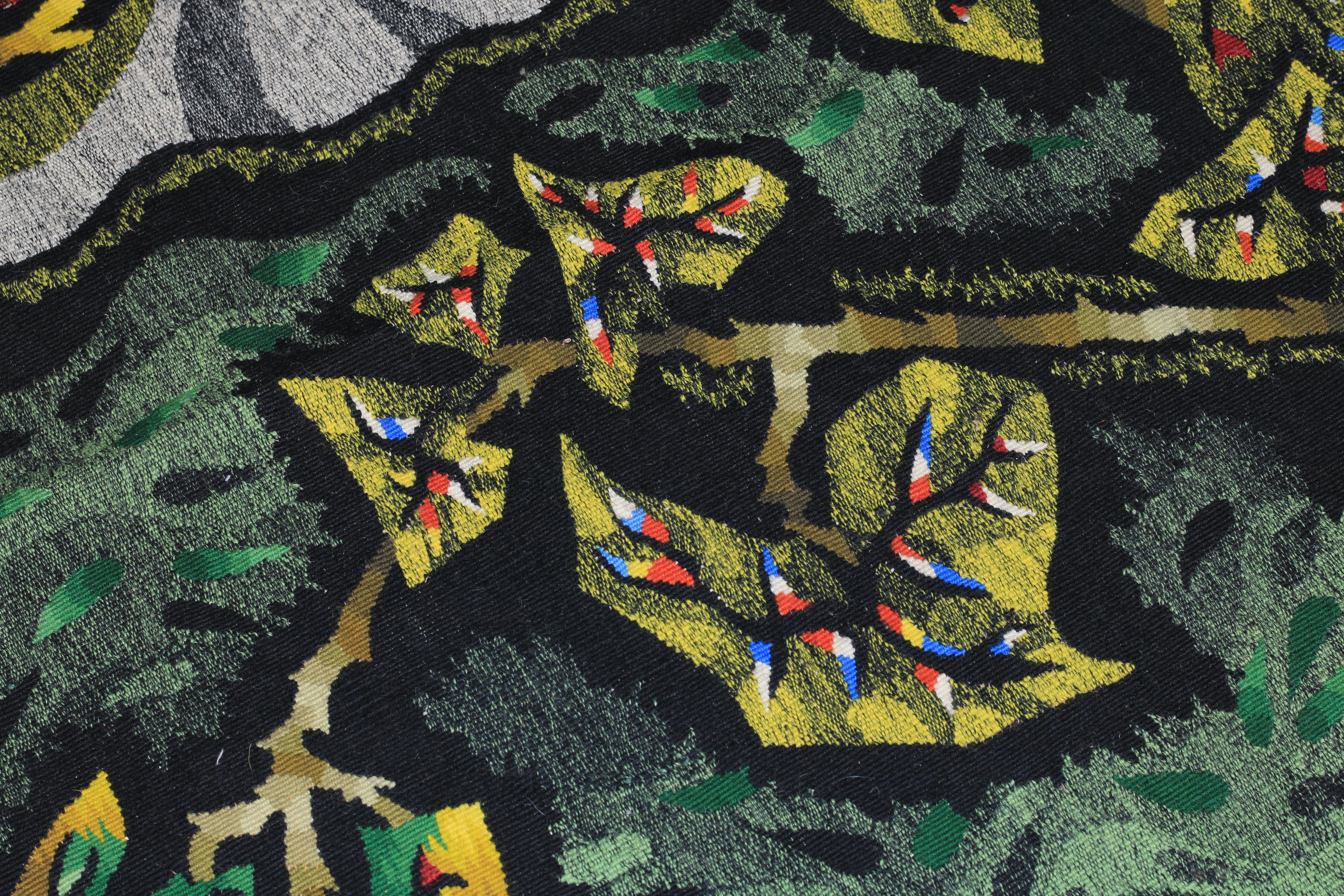 Mid Century Tapestry Signed Lurcat 3' 10'' x 7' 8''