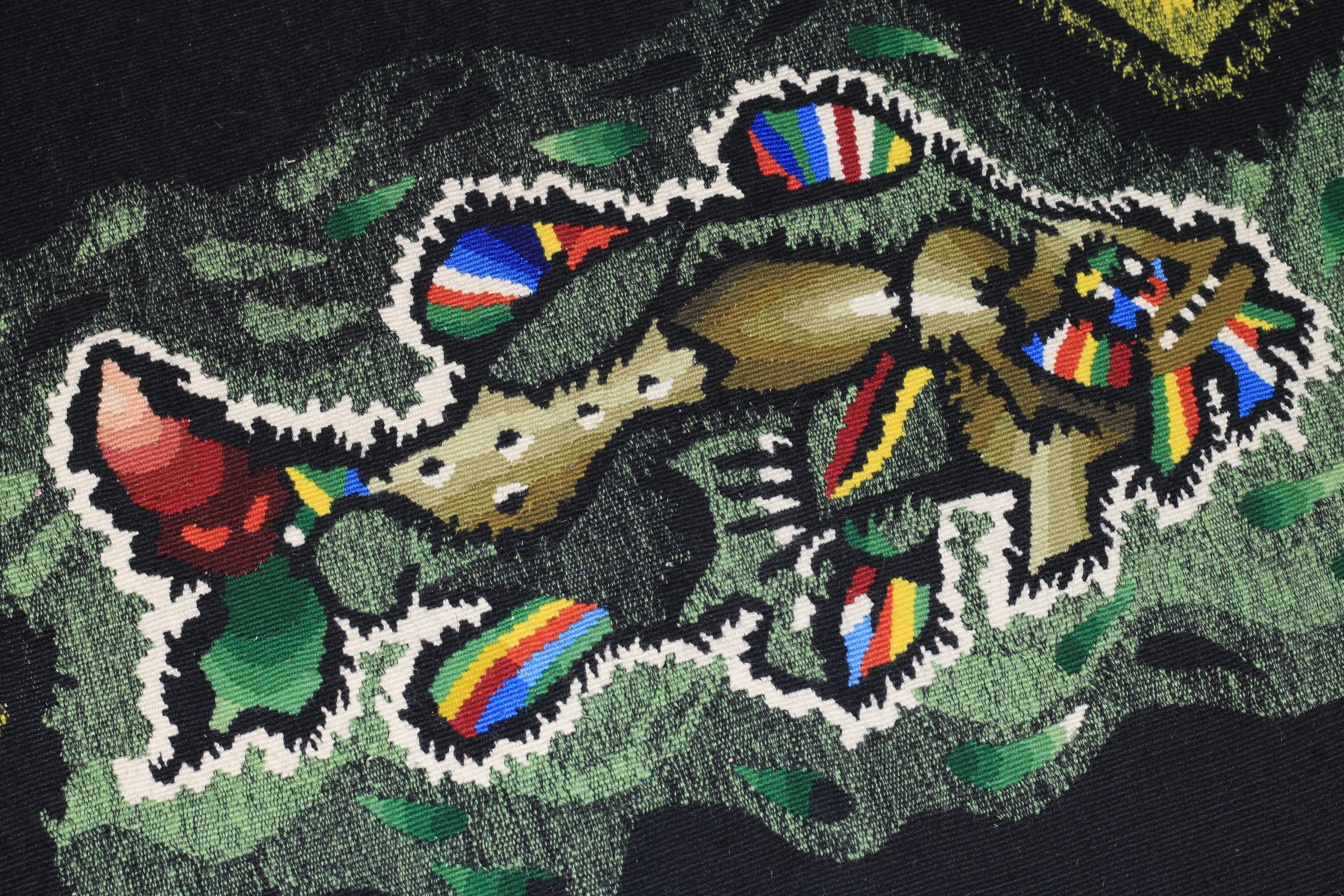Mid Century Tapestry Signed Lurcat 3' 10'' x 7' 8''