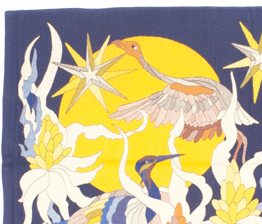 Mid Century French Tapestry Signed by Jean Lurcat Artist Desginer 3' 11'' x 6' 6''