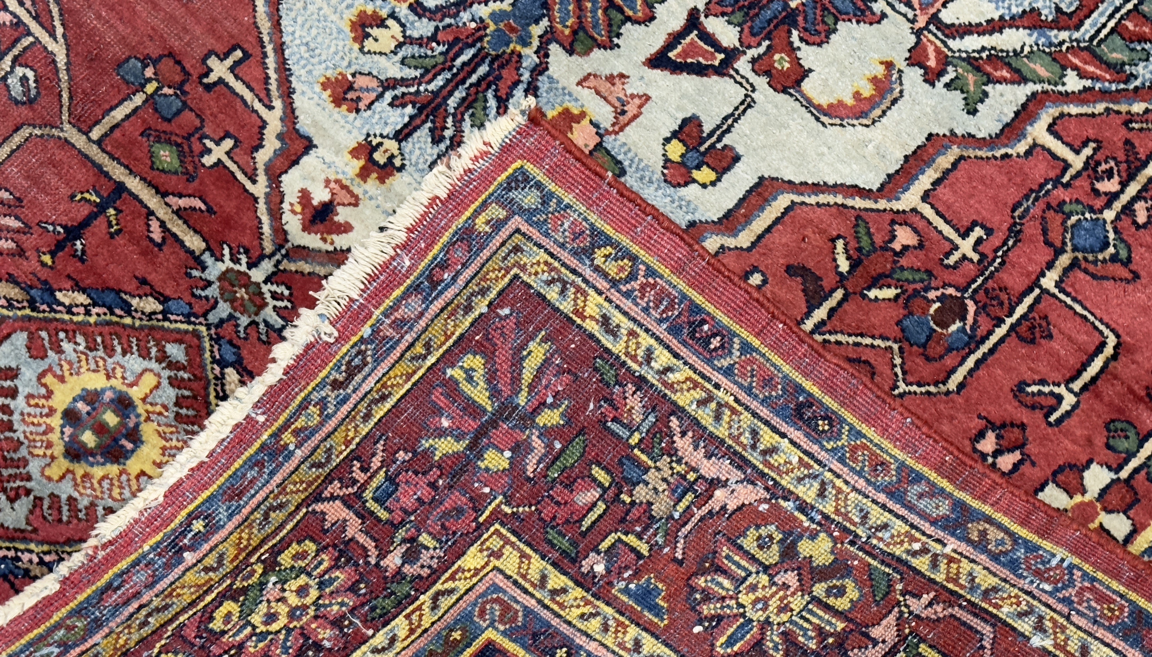 Antique Halvai Bidjar Rug 4' 9" x 7' 1''
