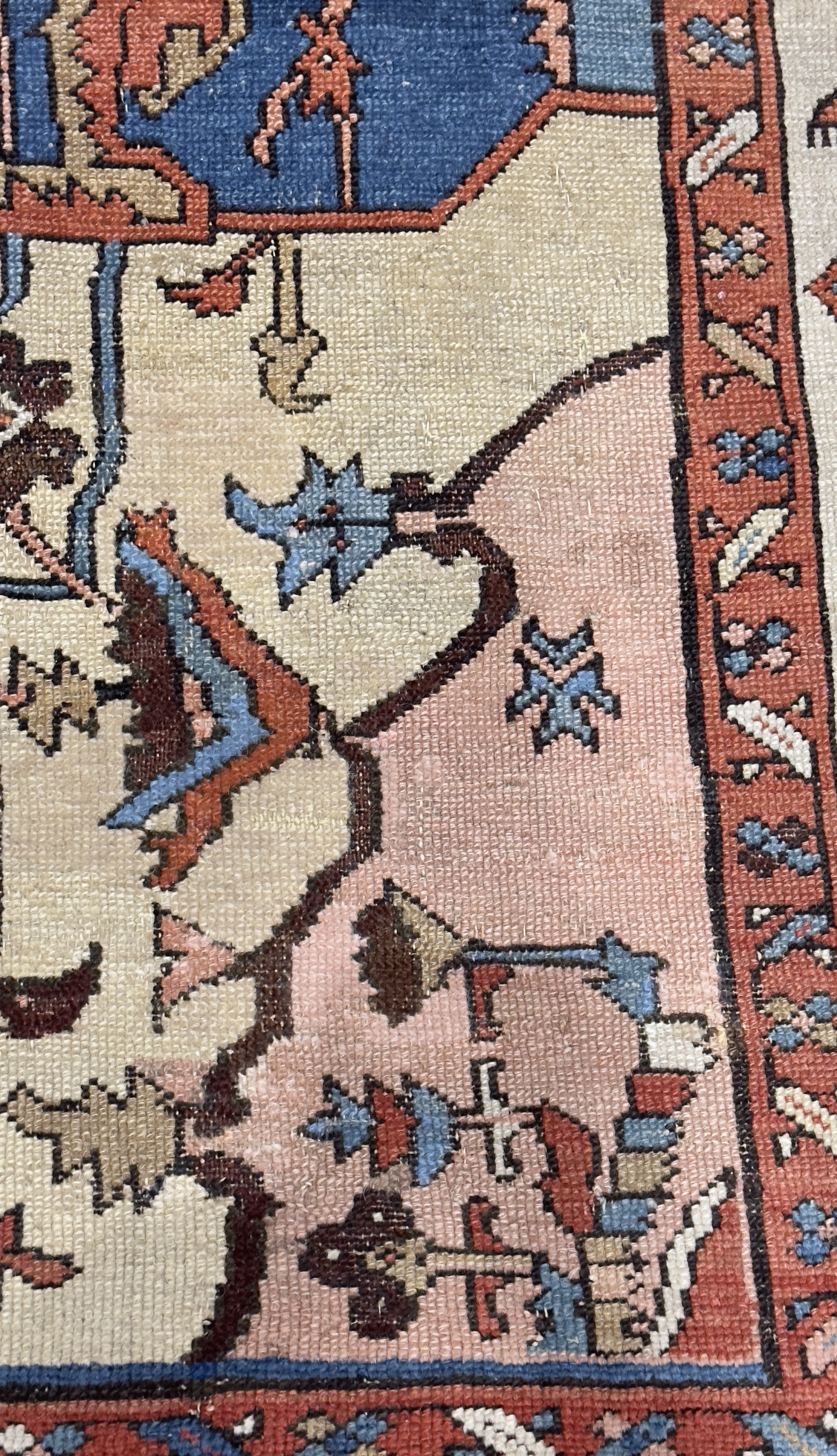 Antique Bakhshayesh Rug 9' 7" x 12' 11''
