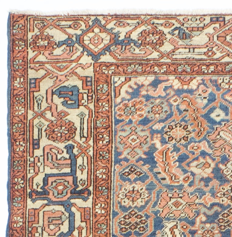 Antique Heriz/Serapi Rug 4' 5" x 5' 7''
