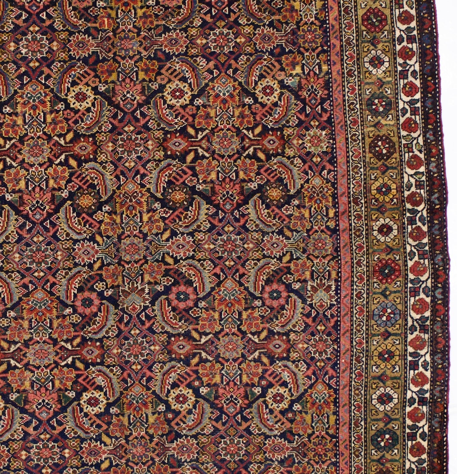 Fine Antique Mahal Rug 6' 1'' x 15' 8''