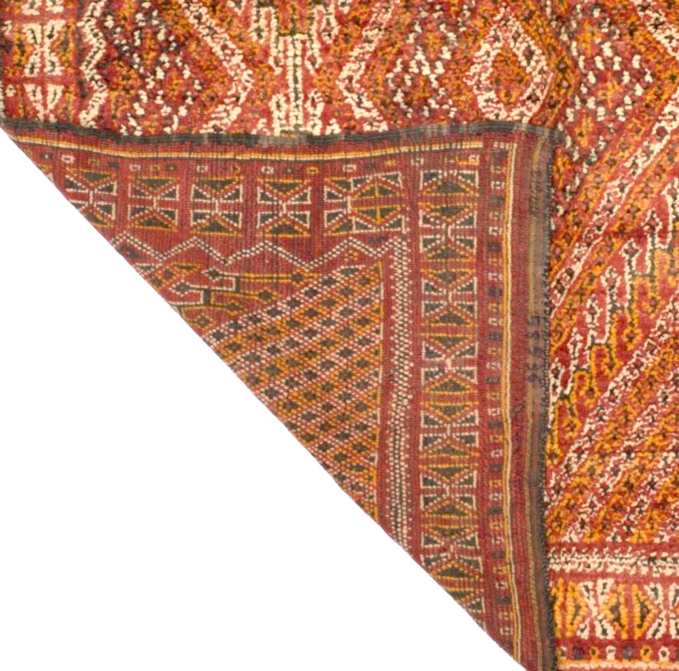 Fine Antique Oushak Rug 7' 2'' x 8' 7''