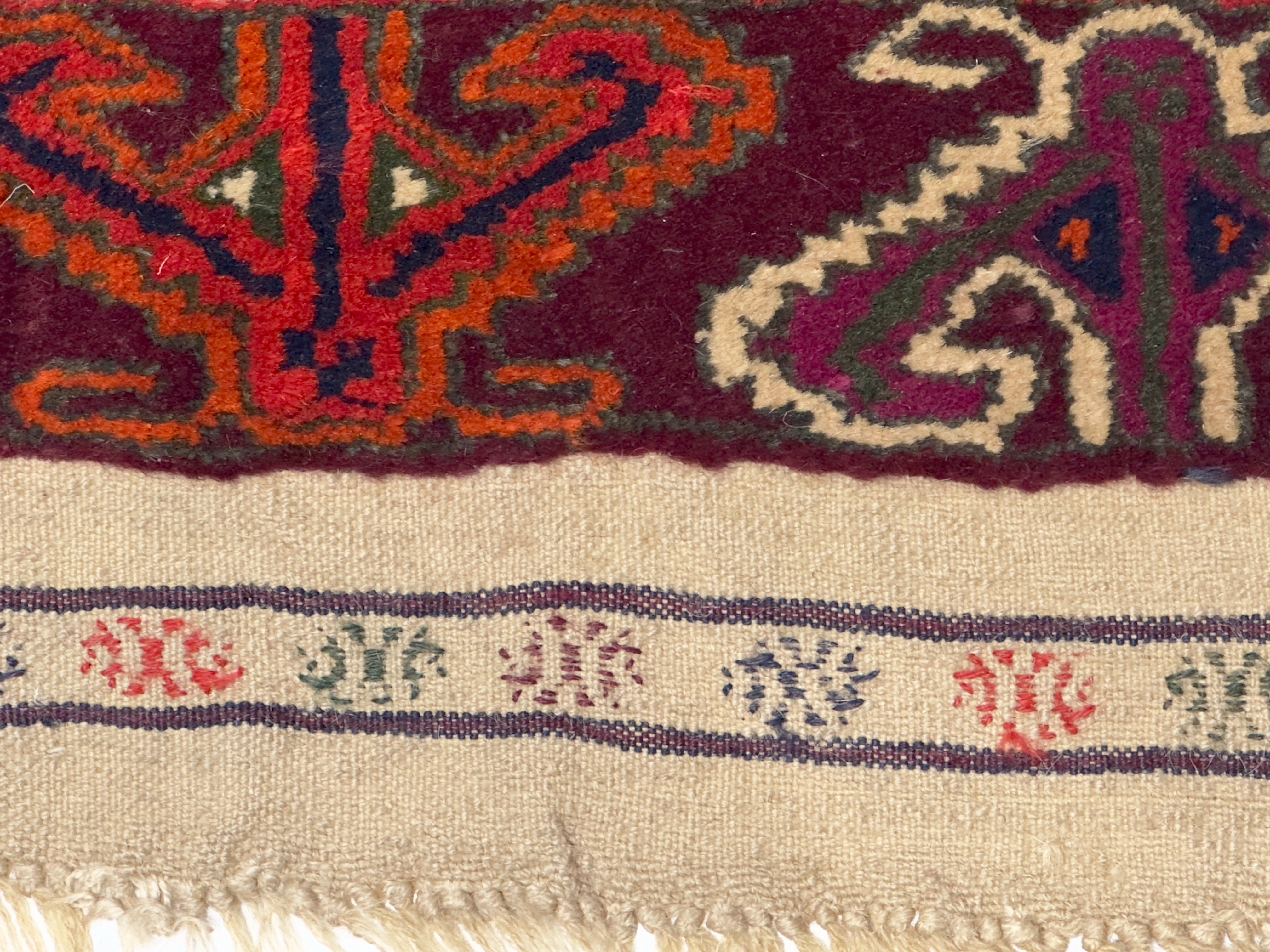 Antique Fine Turkmen Tribal Runner 2' 11'' x 8' 11''