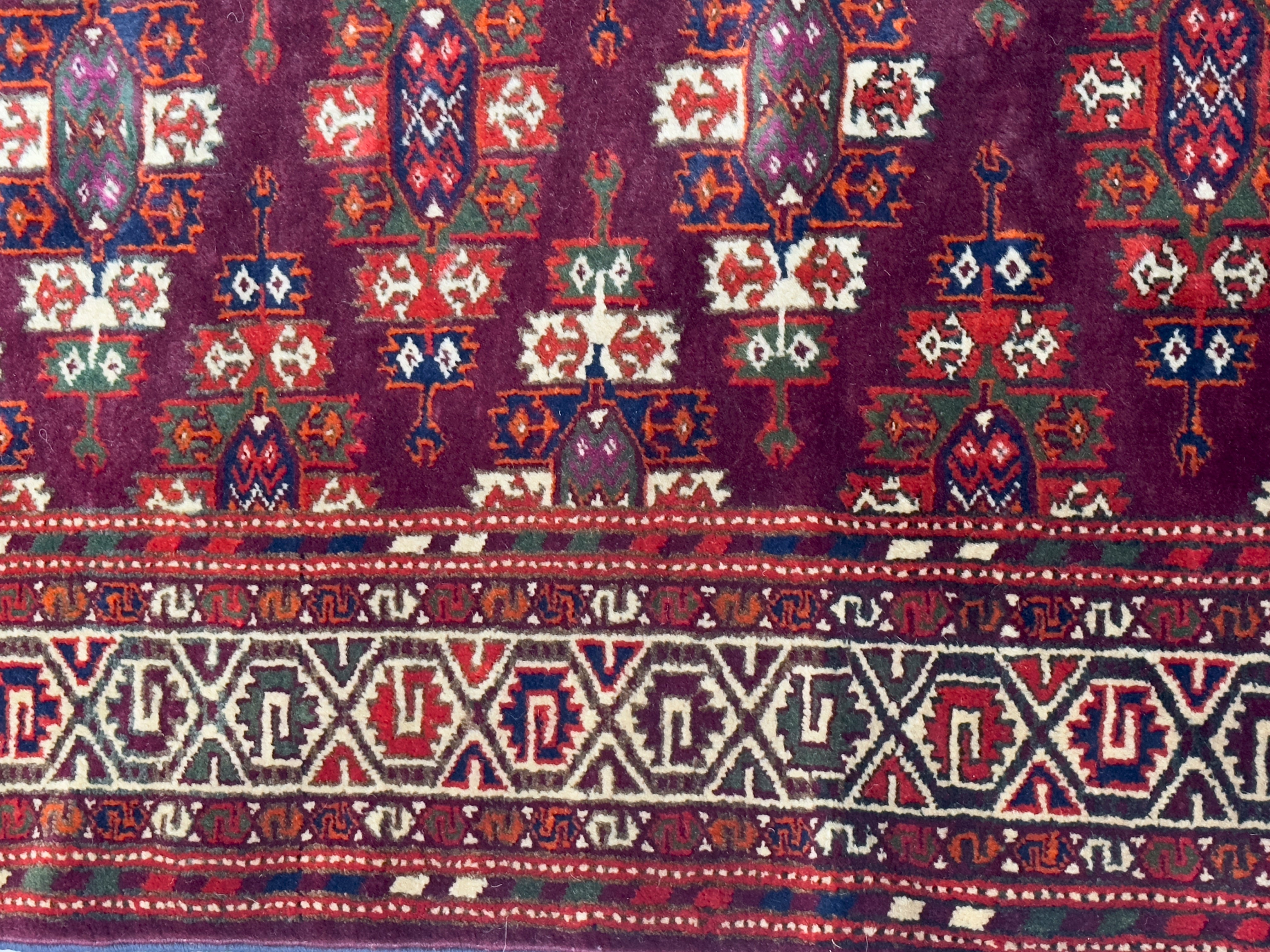 Antique Fine Turkmen Tribal Runner 2' 11'' x 8' 11''