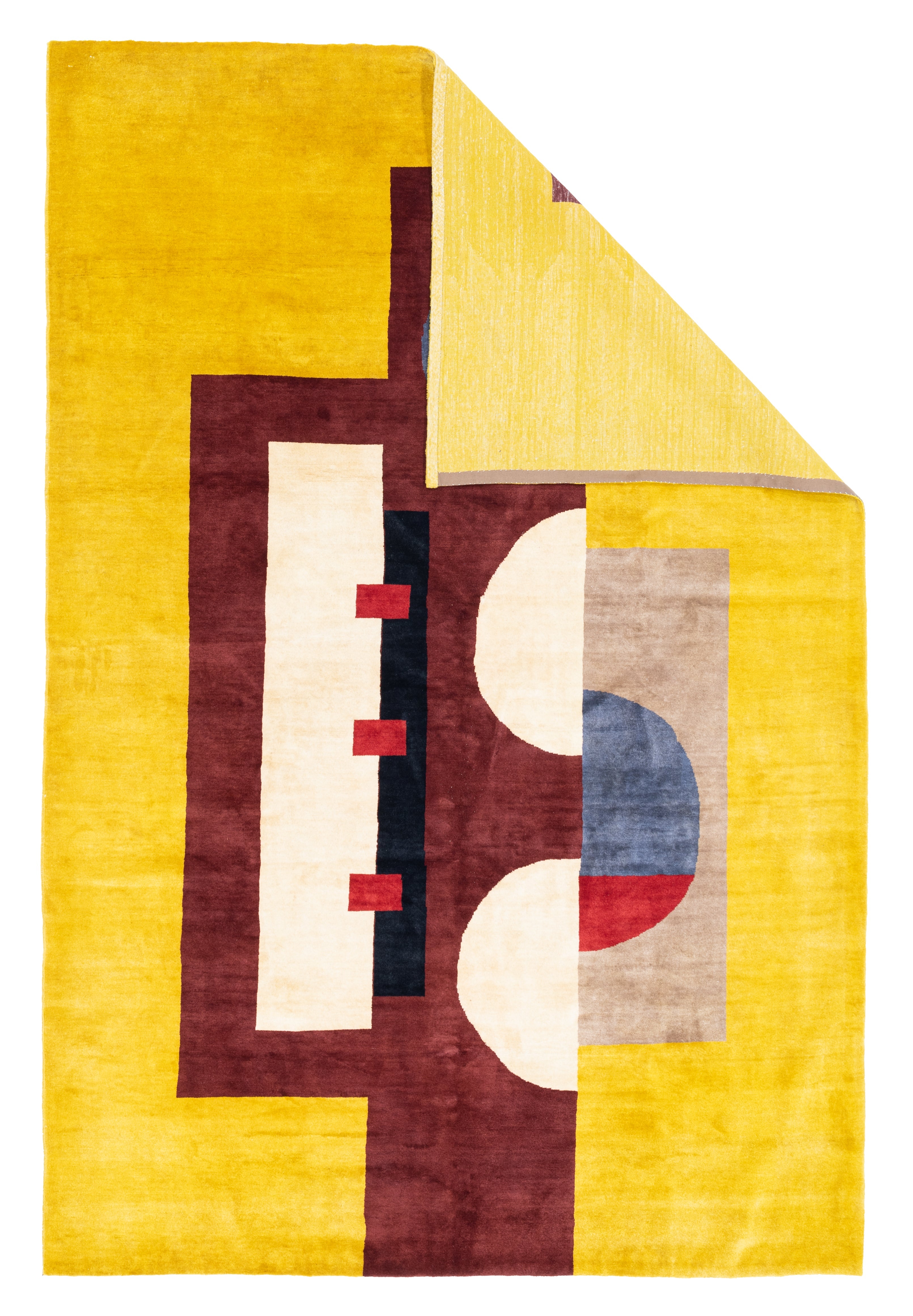 Fine French Artistic Design Inspired by Fernand Lager Rug 6'7" x 9' 9"
