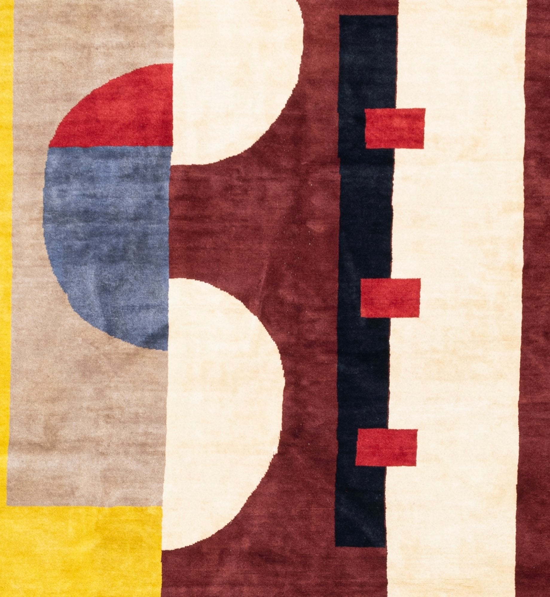 Fine French Artistic Design Inspired by Fernand Lager Rug 6'7" x 9' 9"
