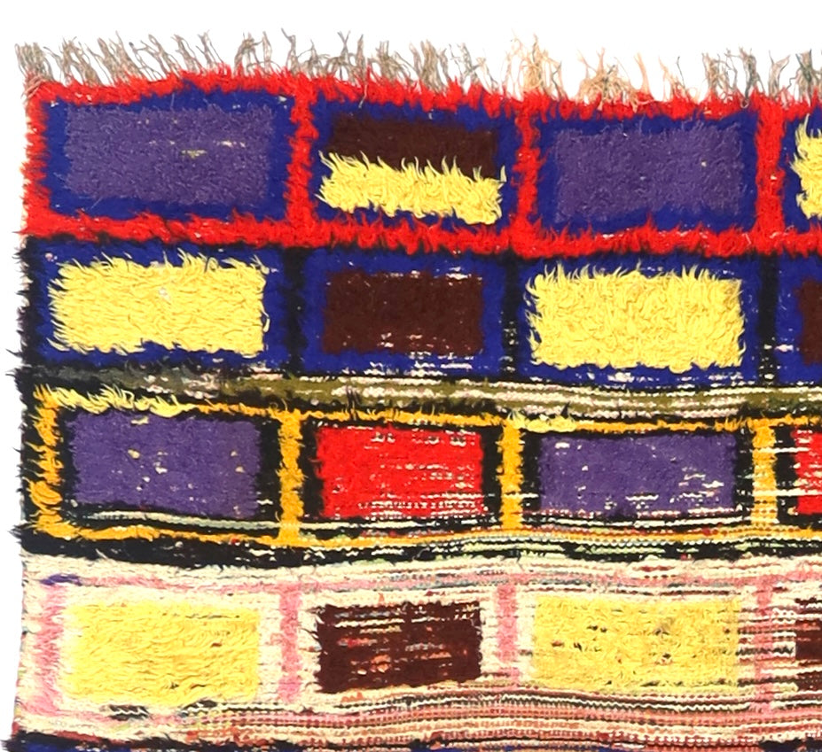 Mid Century Moroccan Rug 4' 11" x 6' 7''