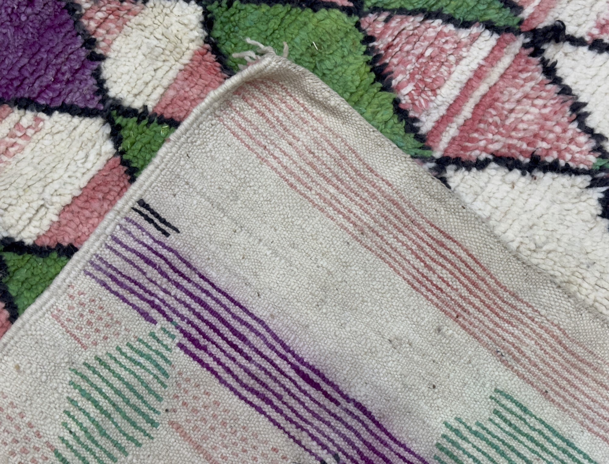 Vintage Moroccan Rug 6'7" x 10' 0"
