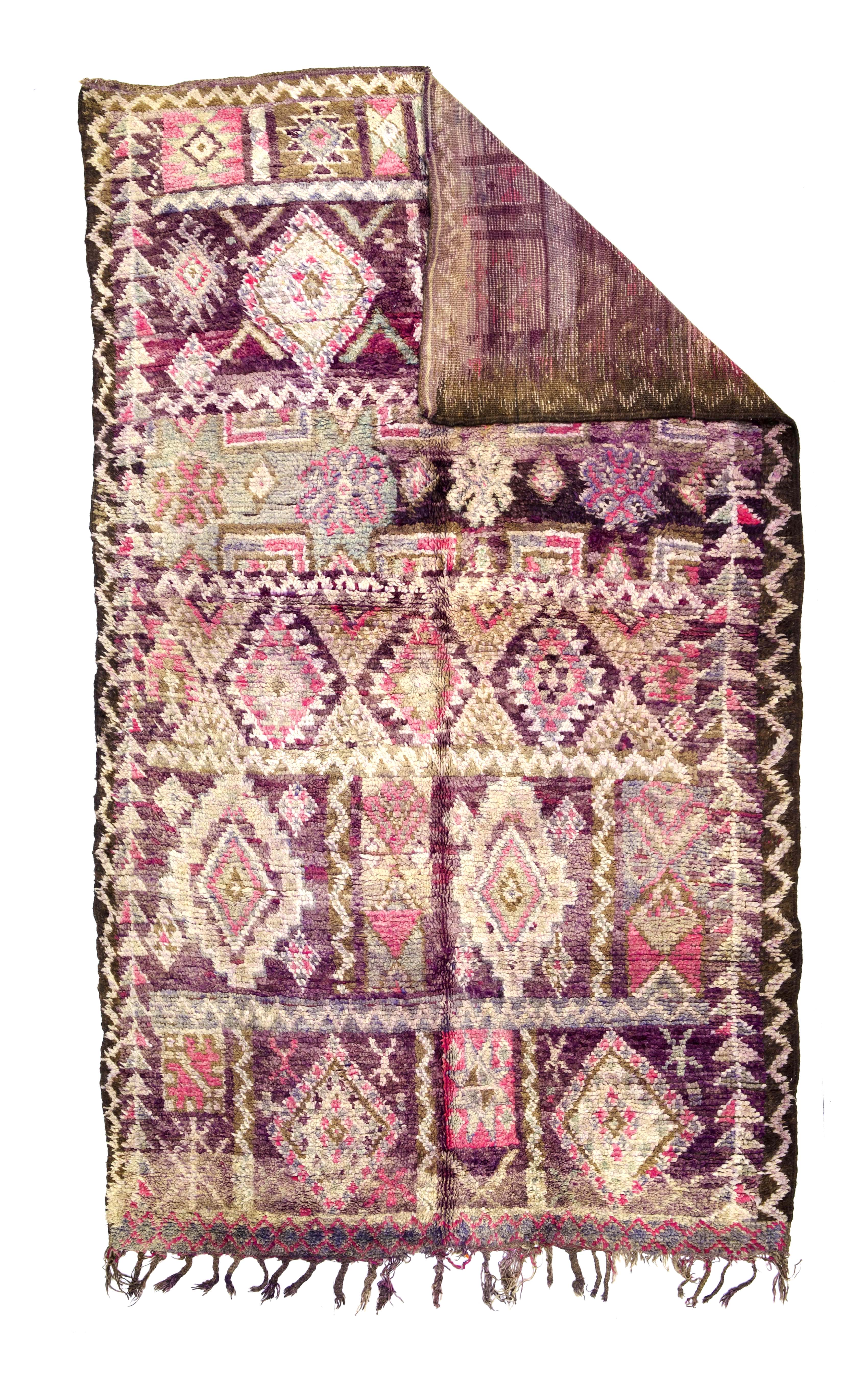 Vintage Moroccan Rug 5' 9" x 9' 10"