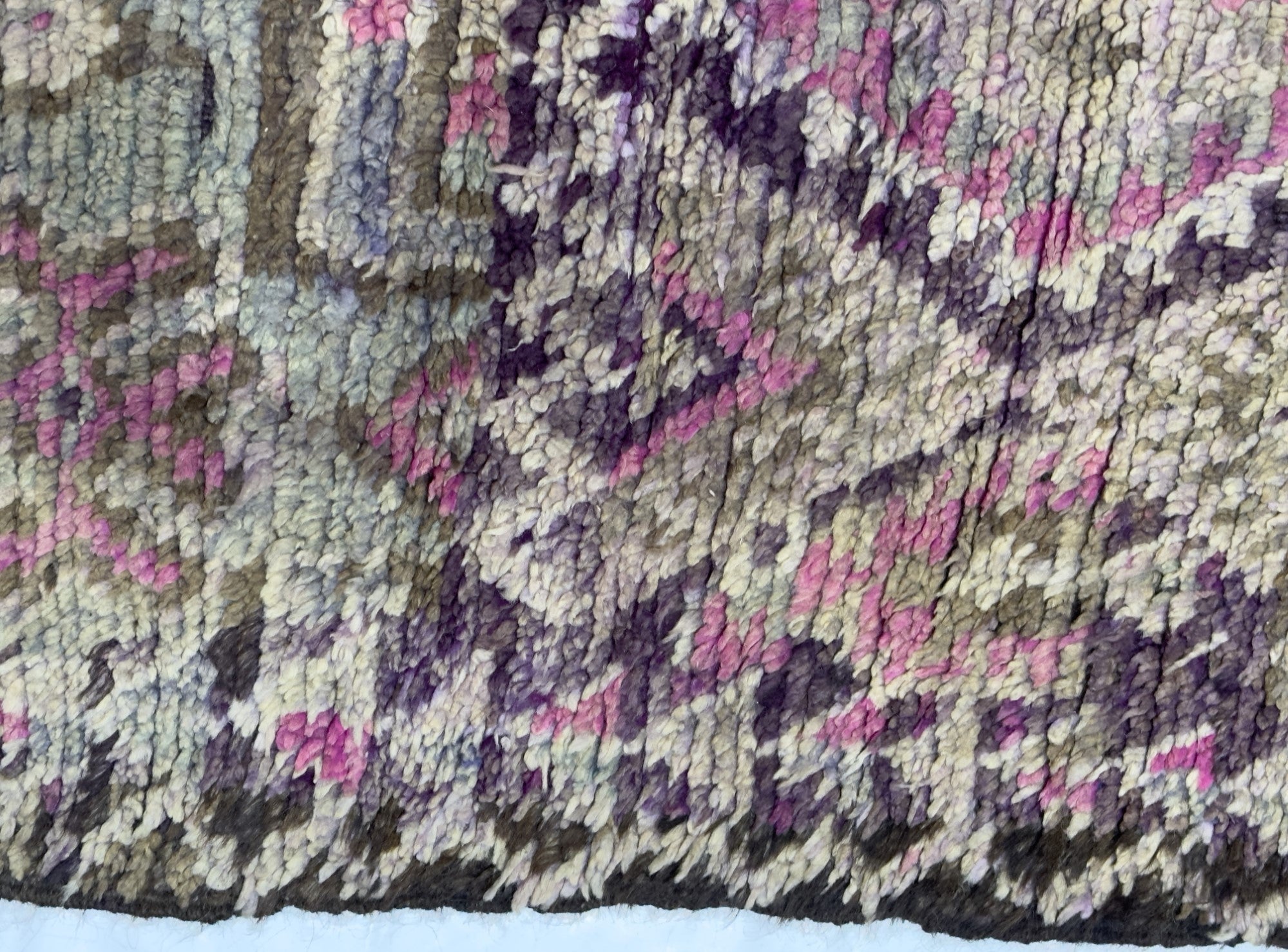 Vintage Moroccan Rug 5' 9" x 9' 10"