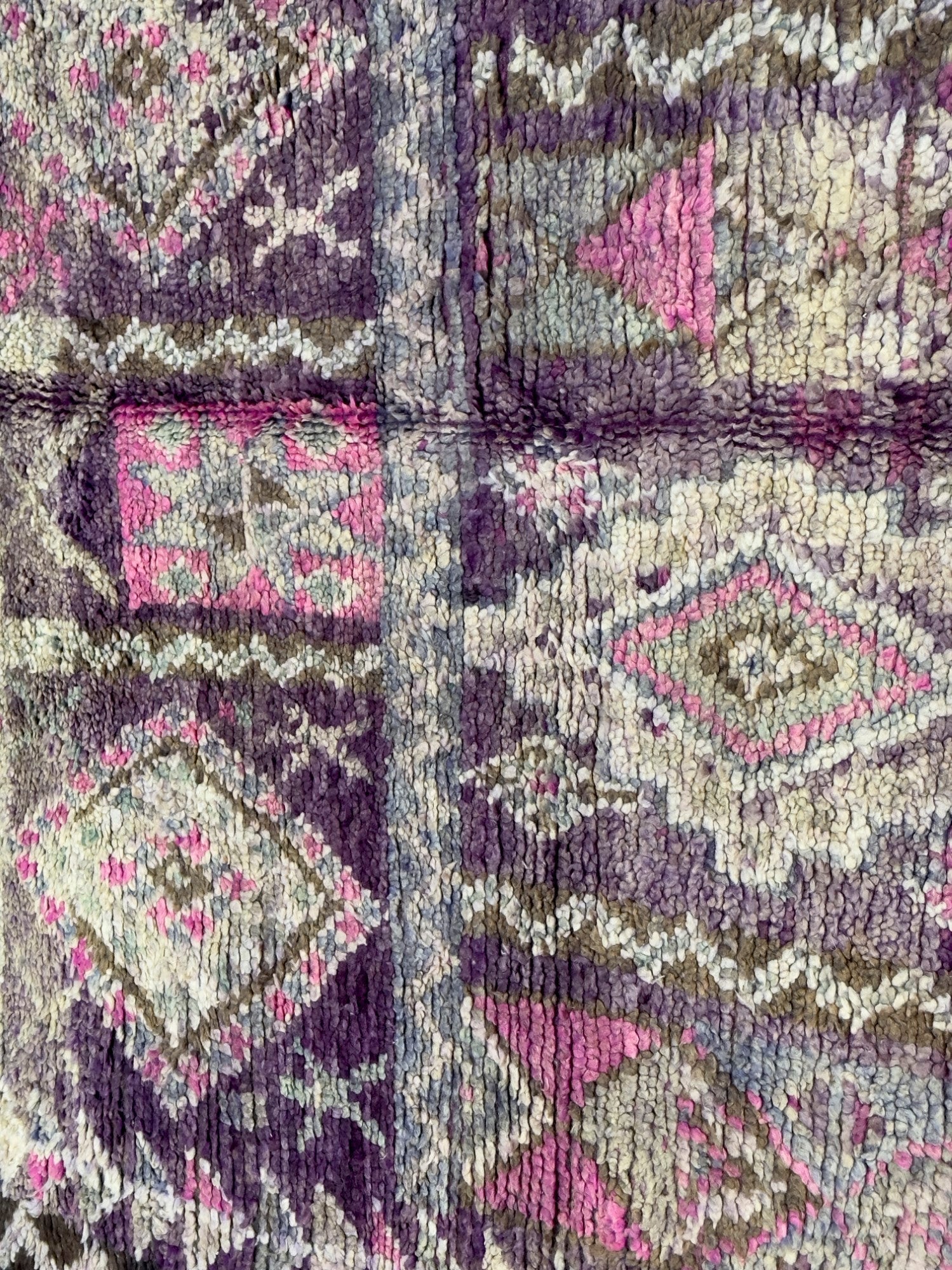 Vintage Moroccan Rug 5' 9" x 9' 10"