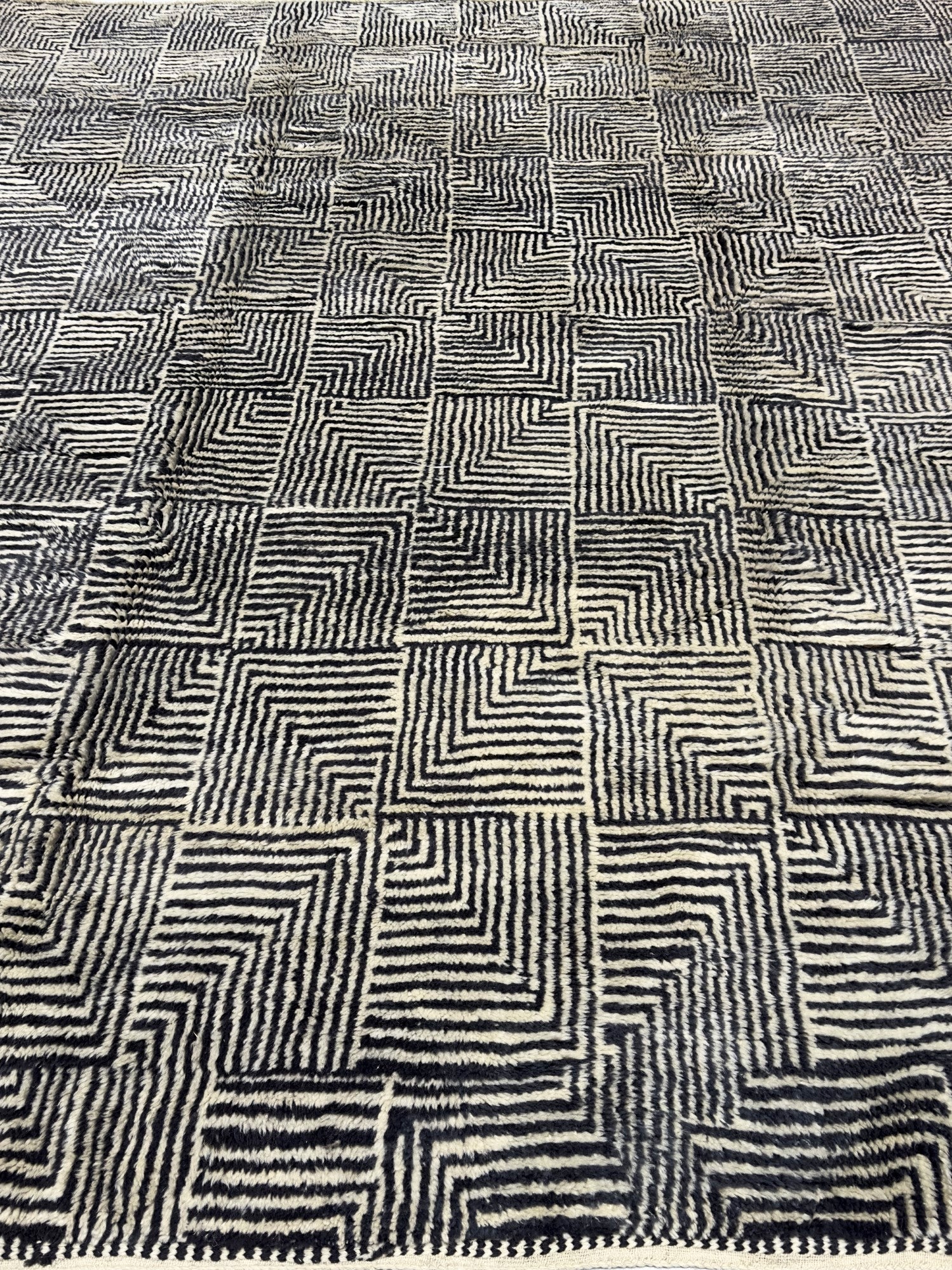 Vintage Moroccan Rug 10' 5'' x 12' 9''