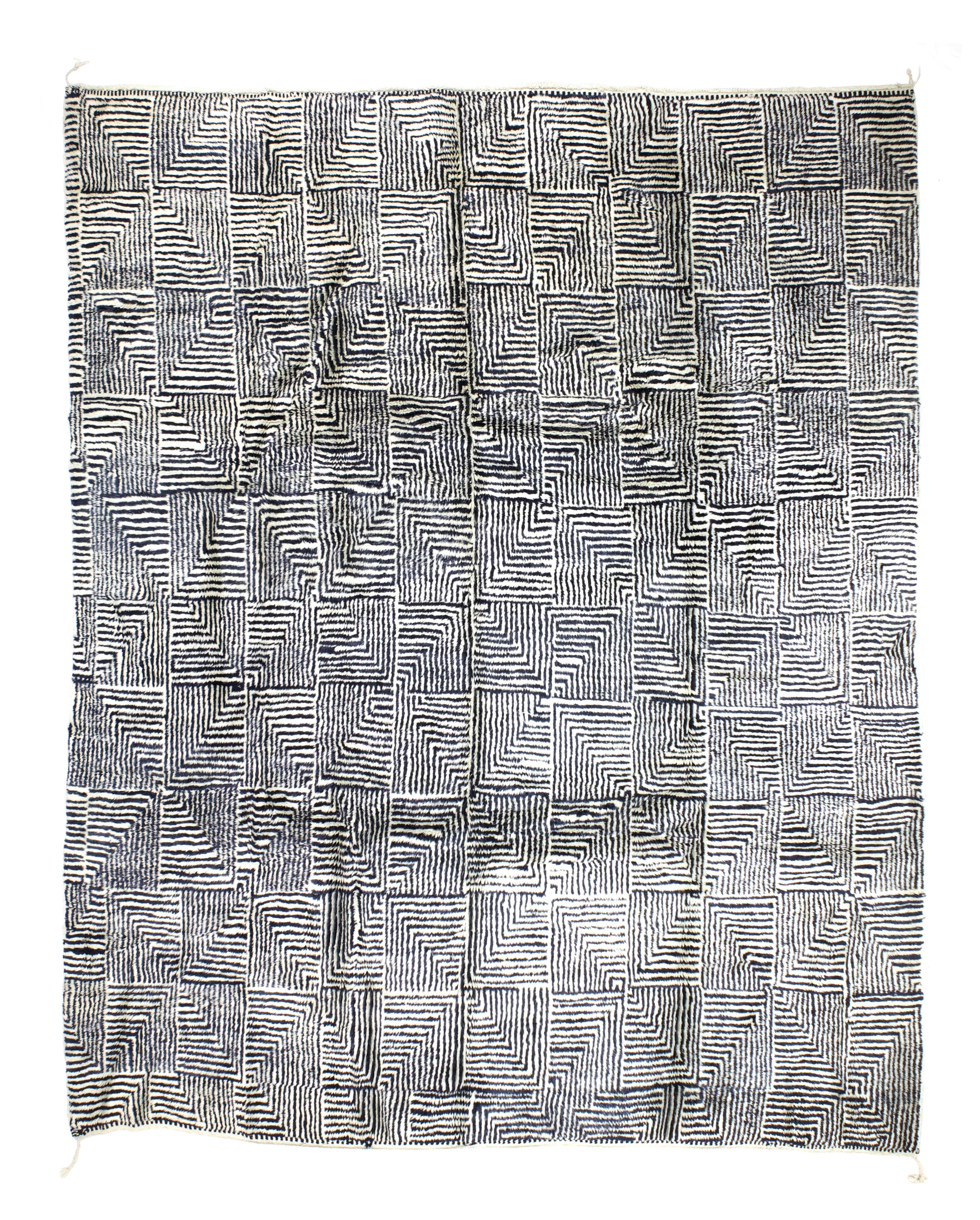 Vintage Moroccan Rug 10' 5'' x 12' 9''