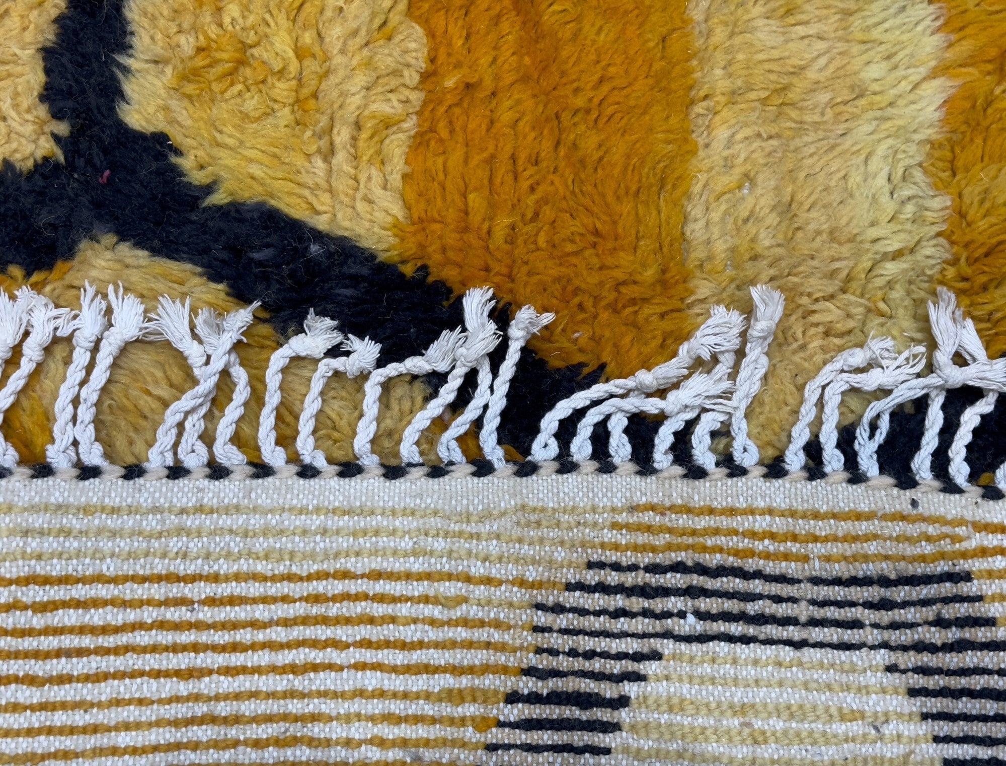 Vintage Moroccan Rug 6' 9" x 9' 7"